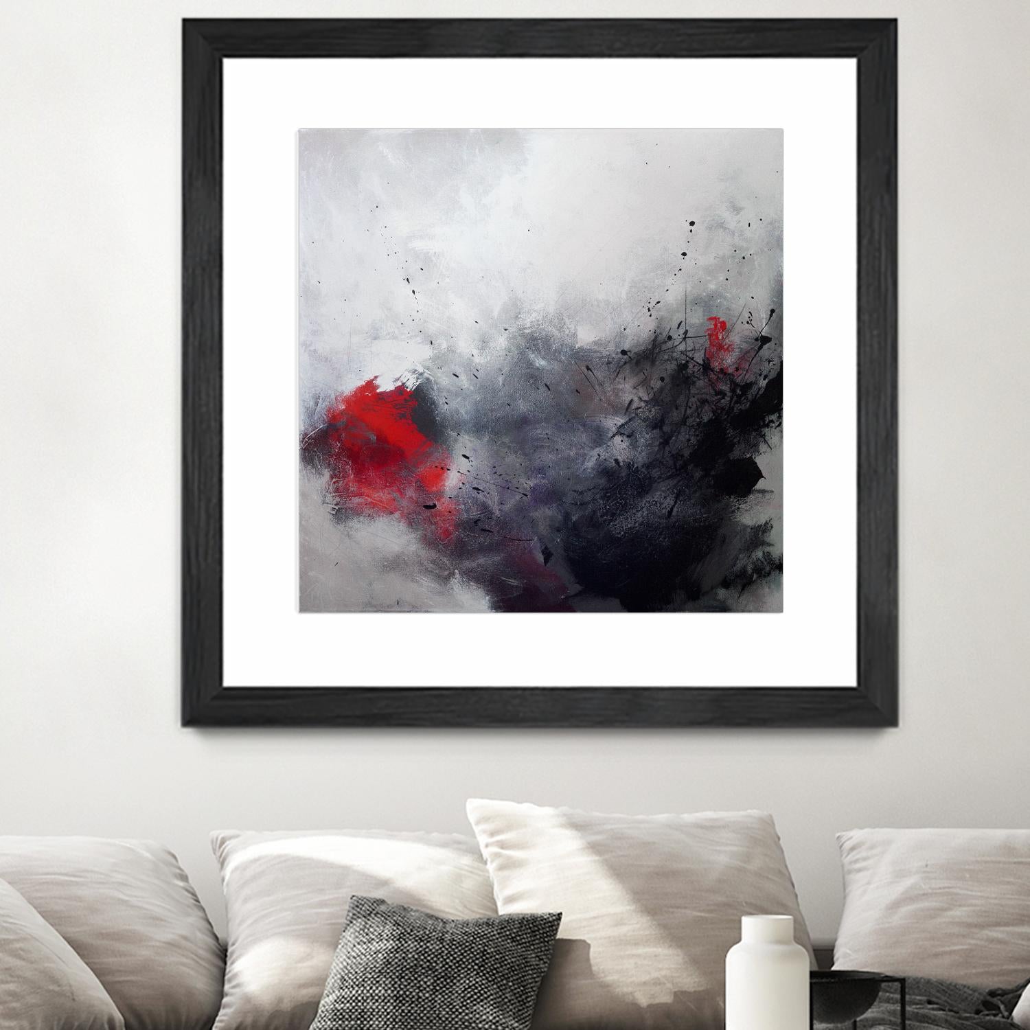 Unanchored by Roland Benoît on GIANT ART - grey abstract