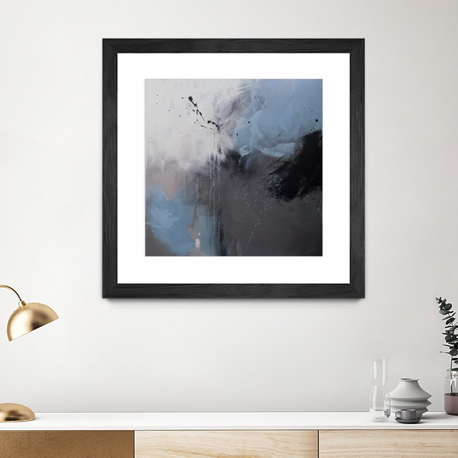 Compatible by Roland Benoît on GIANT ART - grey abstract