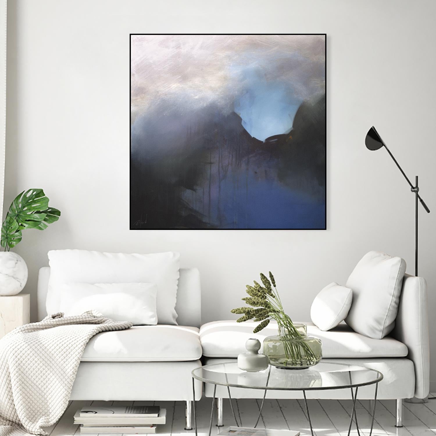 Passage by Roland Benoît on GIANT ART - blue abstract