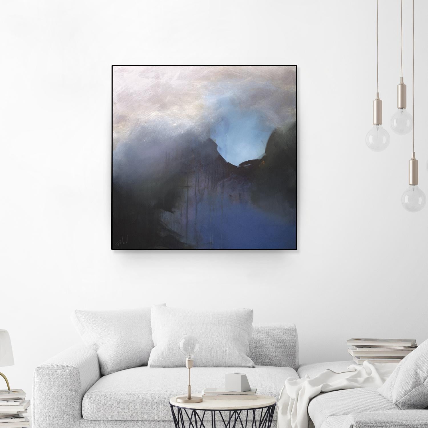 Passage by Roland Benoît on GIANT ART - blue abstract