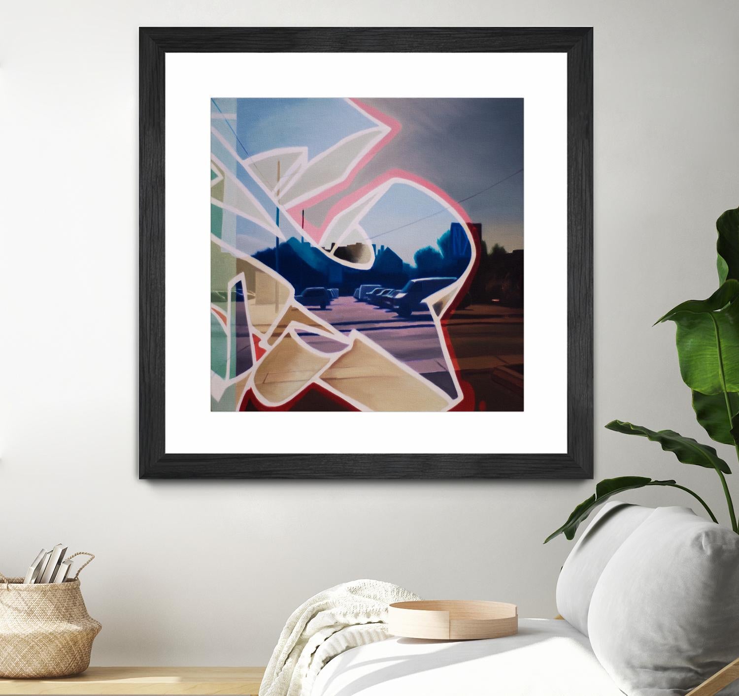 False Future by James Nye on GIANT ART - beige street art graffiti