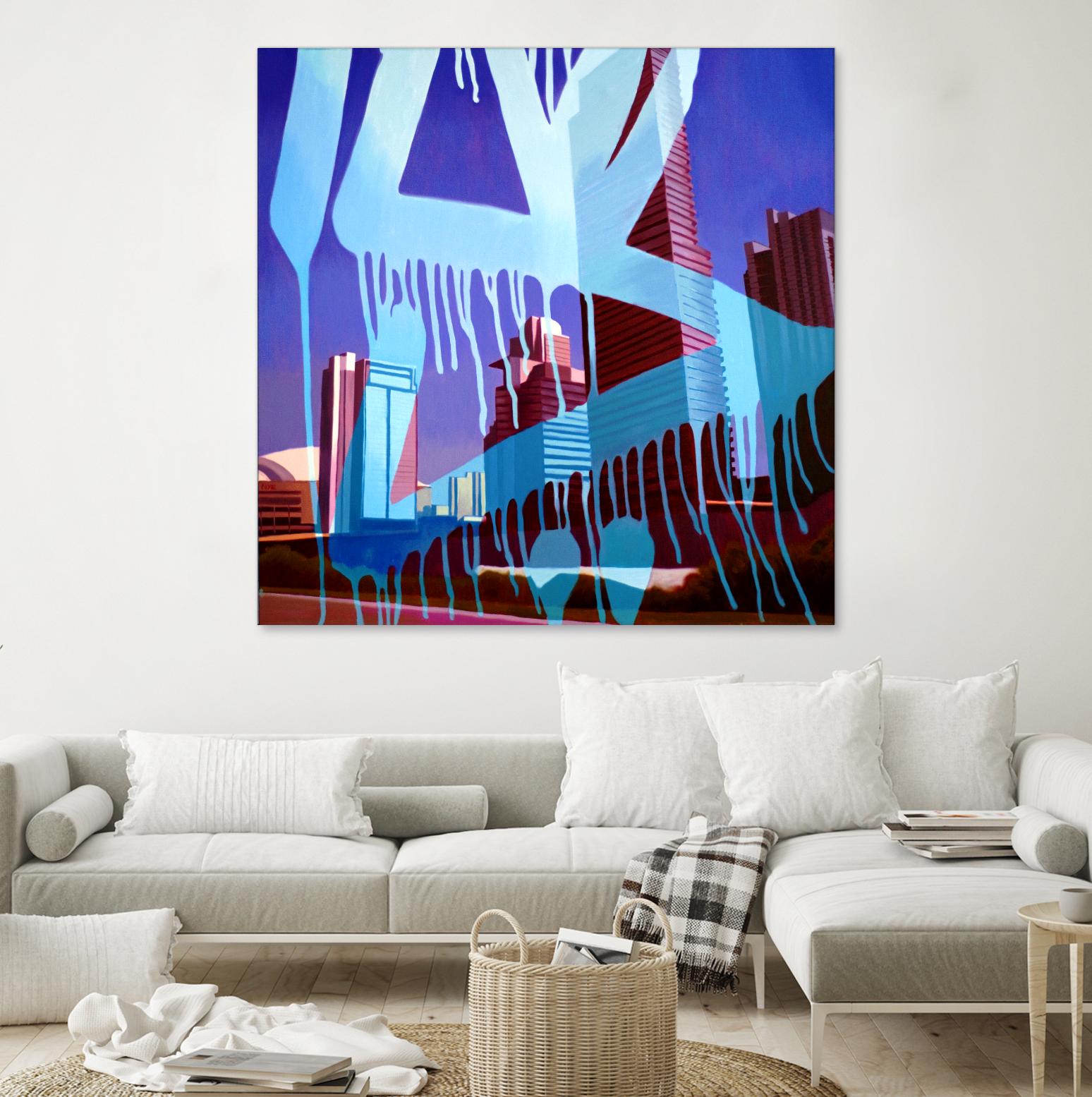 Toronto Main stream by James Nye on GIANT ART - red street art graffiti