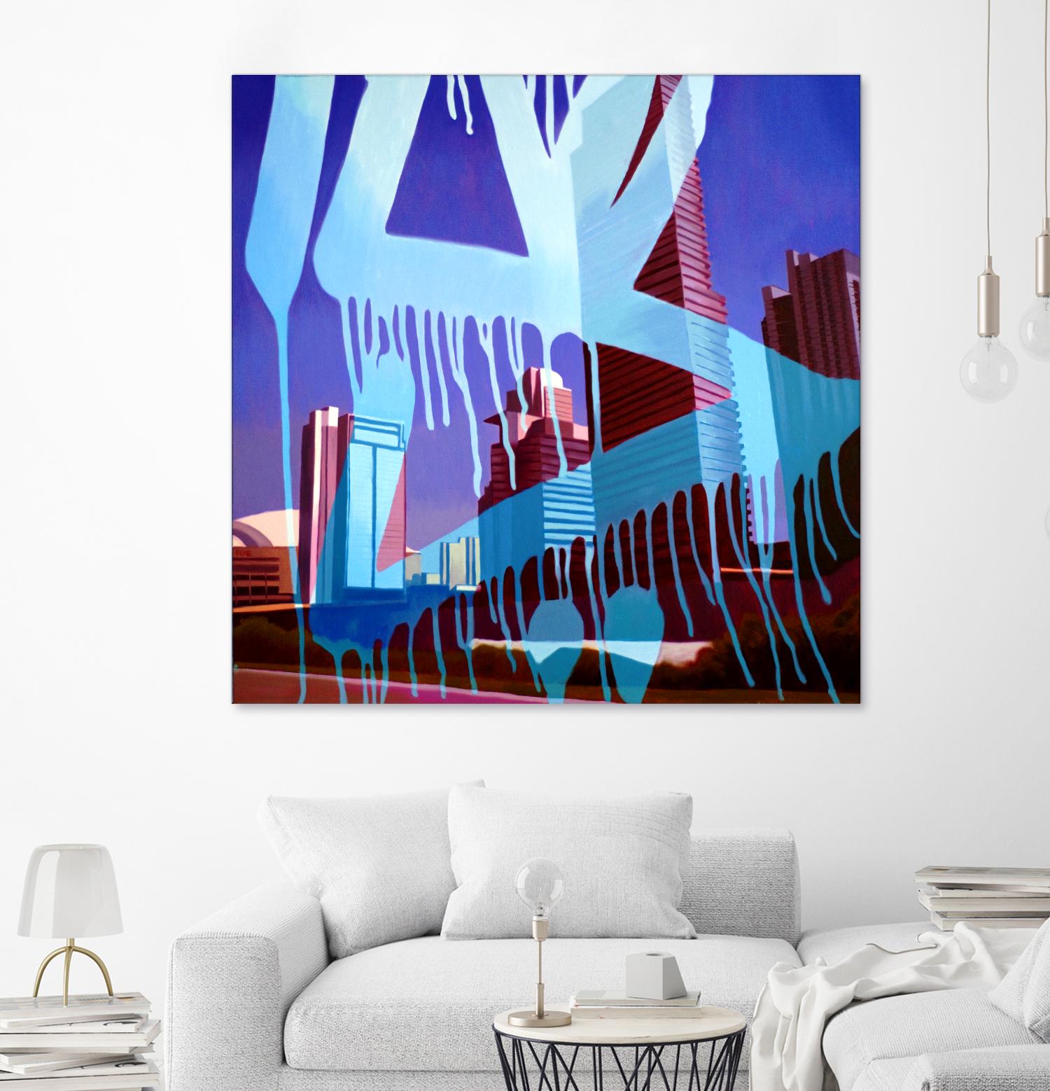 Toronto Main stream by James Nye on GIANT ART - red street art graffiti