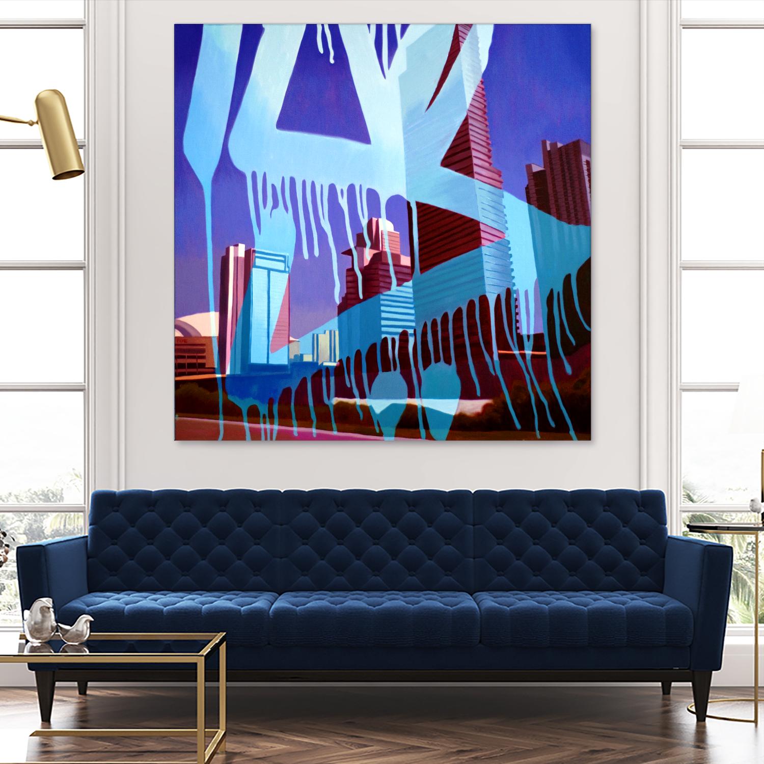 Toronto Main stream by James Nye on GIANT ART - red street art graffiti