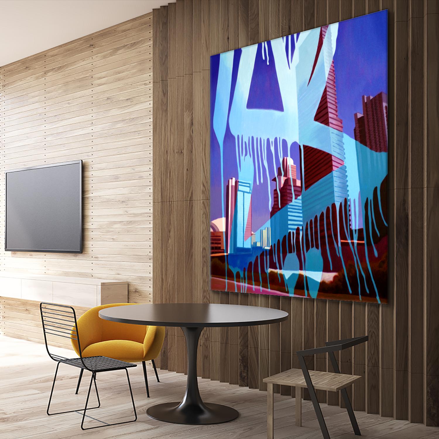 Toronto Main stream by James Nye on GIANT ART - red street art graffiti