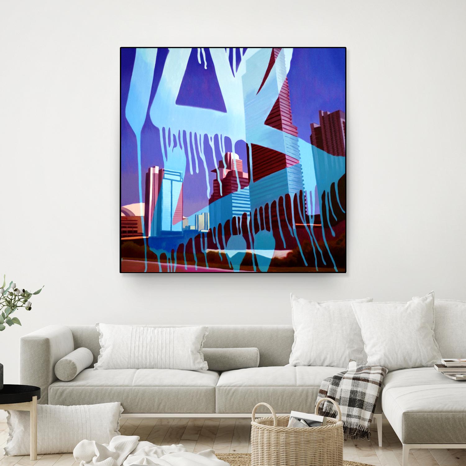 Toronto Main stream by James Nye on GIANT ART - red street art graffiti