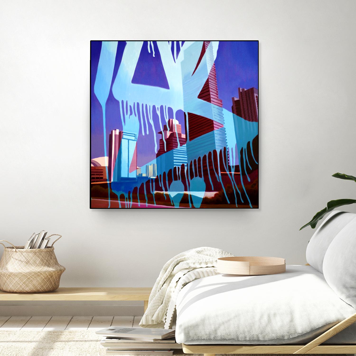 Toronto Main stream by James Nye on GIANT ART - red street art graffiti