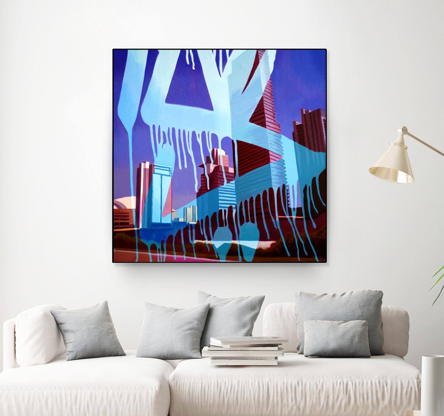 Toronto Main stream by James Nye on GIANT ART - red street art graffiti