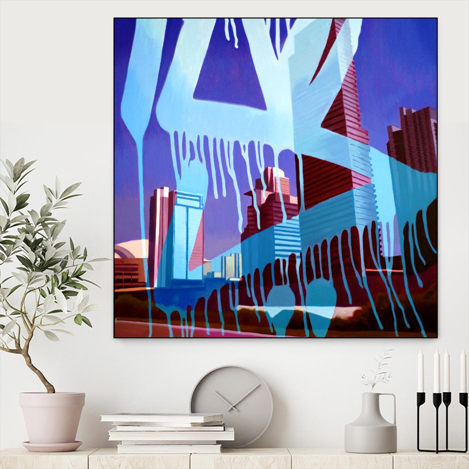 Toronto Main stream by James Nye on GIANT ART - red street art graffiti