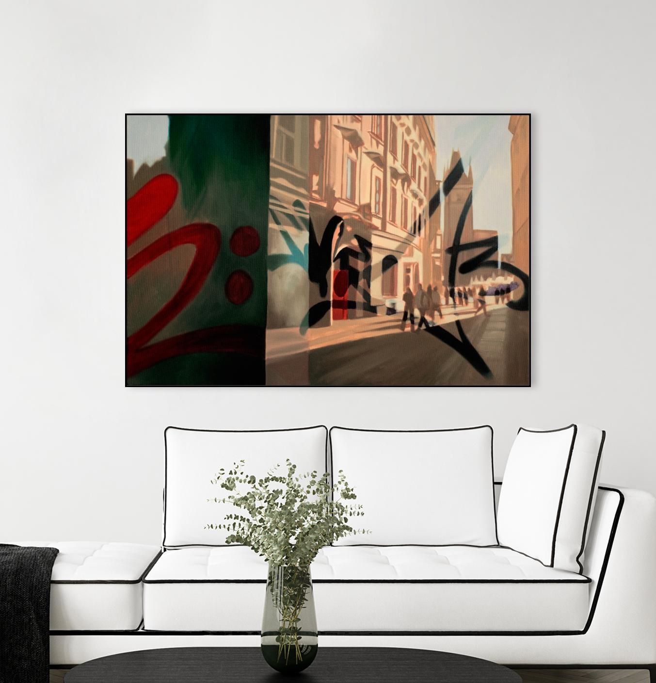 From Old Town by James Nye on GIANT ART - beige street art canadian artists