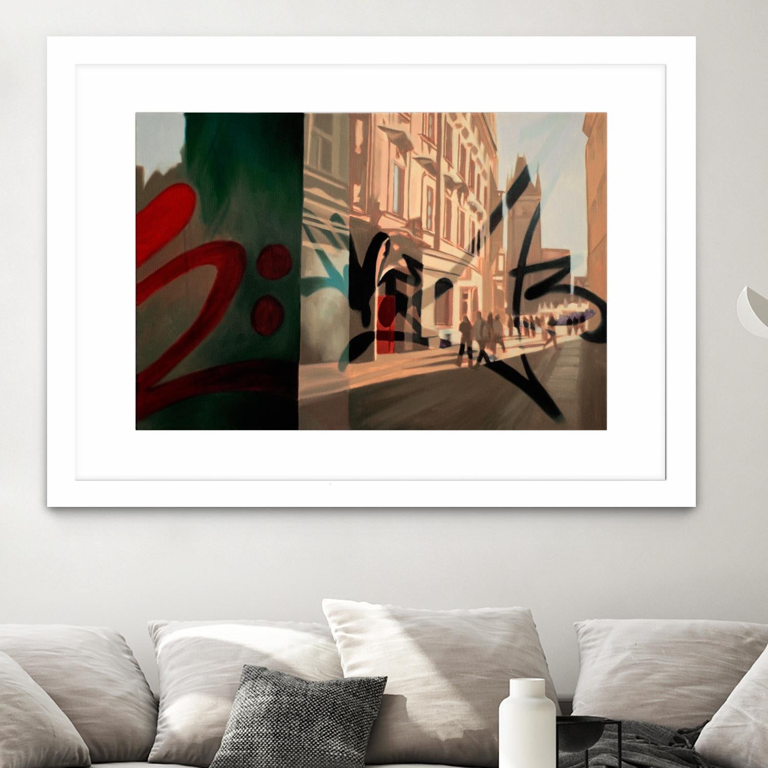 From Old Town by James Nye on GIANT ART - beige street art canadian artists