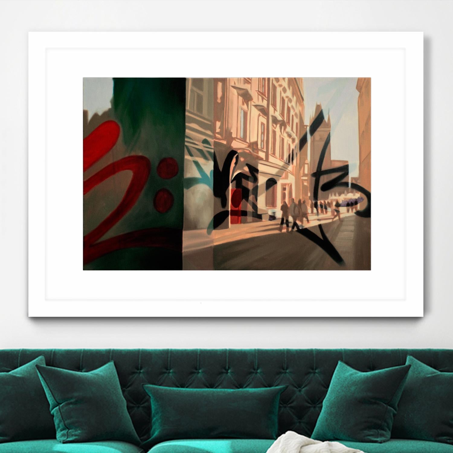 From Old Town by James Nye on GIANT ART - beige street art canadian artists