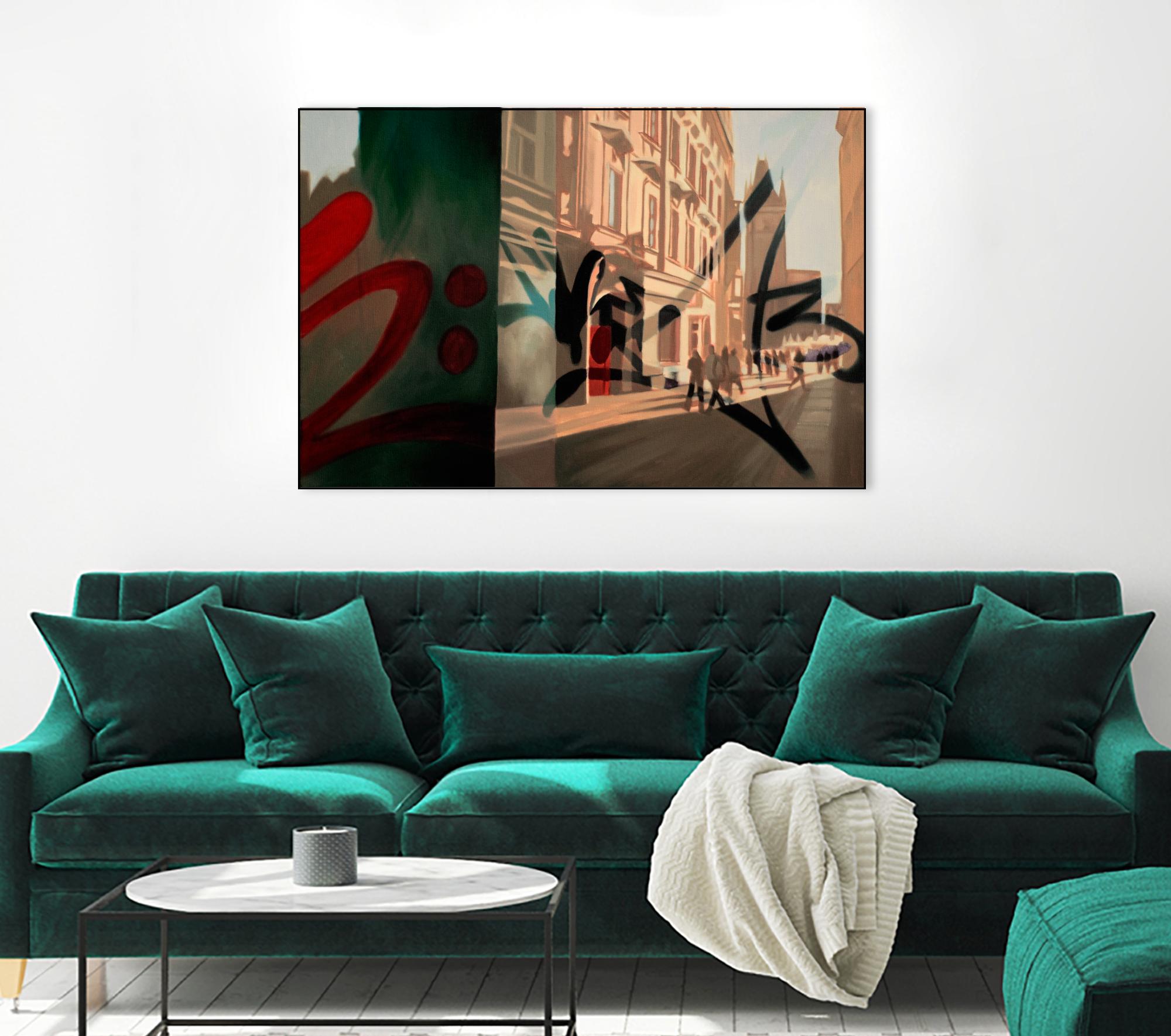 From Old Town by James Nye on GIANT ART - beige street art canadian artists