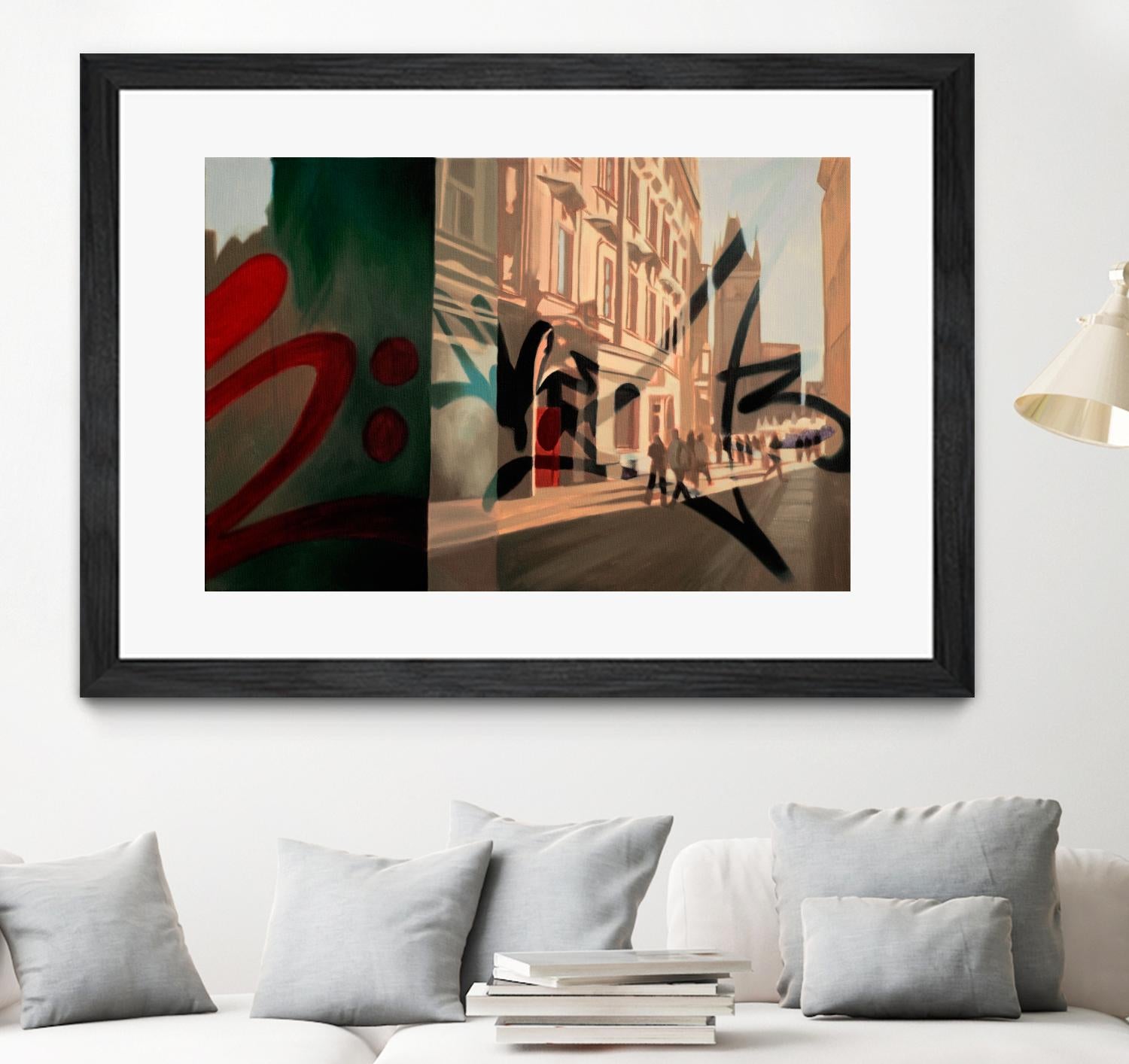 From Old Town by James Nye on GIANT ART - beige street art canadian artists