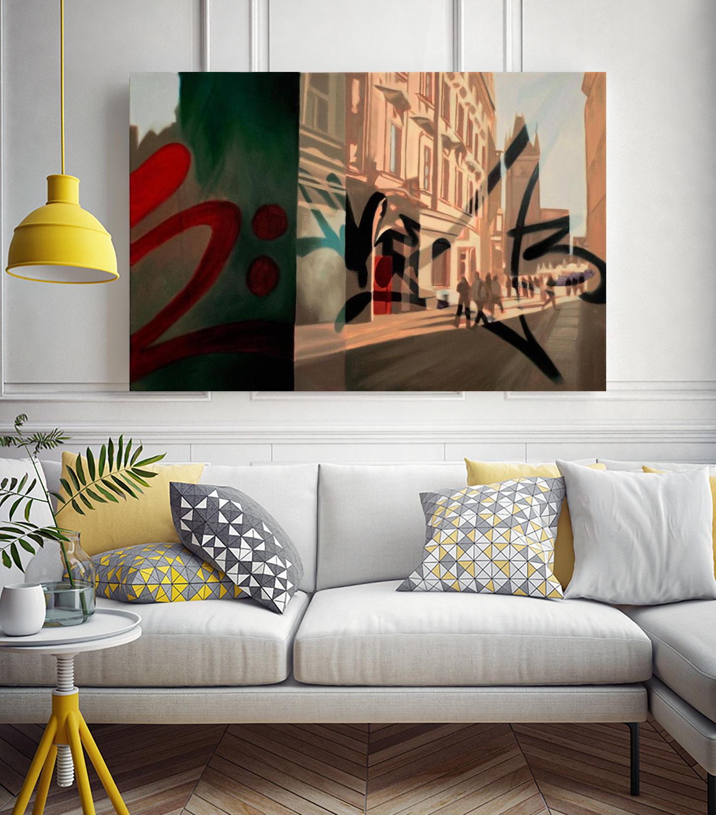 From Old Town by James Nye on GIANT ART - beige street art canadian artists