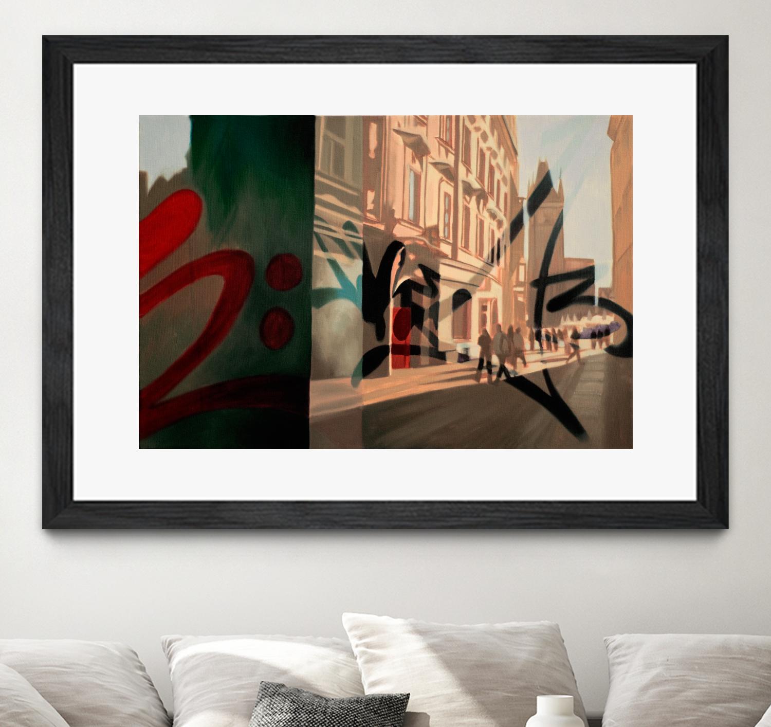 From Old Town by James Nye on GIANT ART - beige street art canadian artists