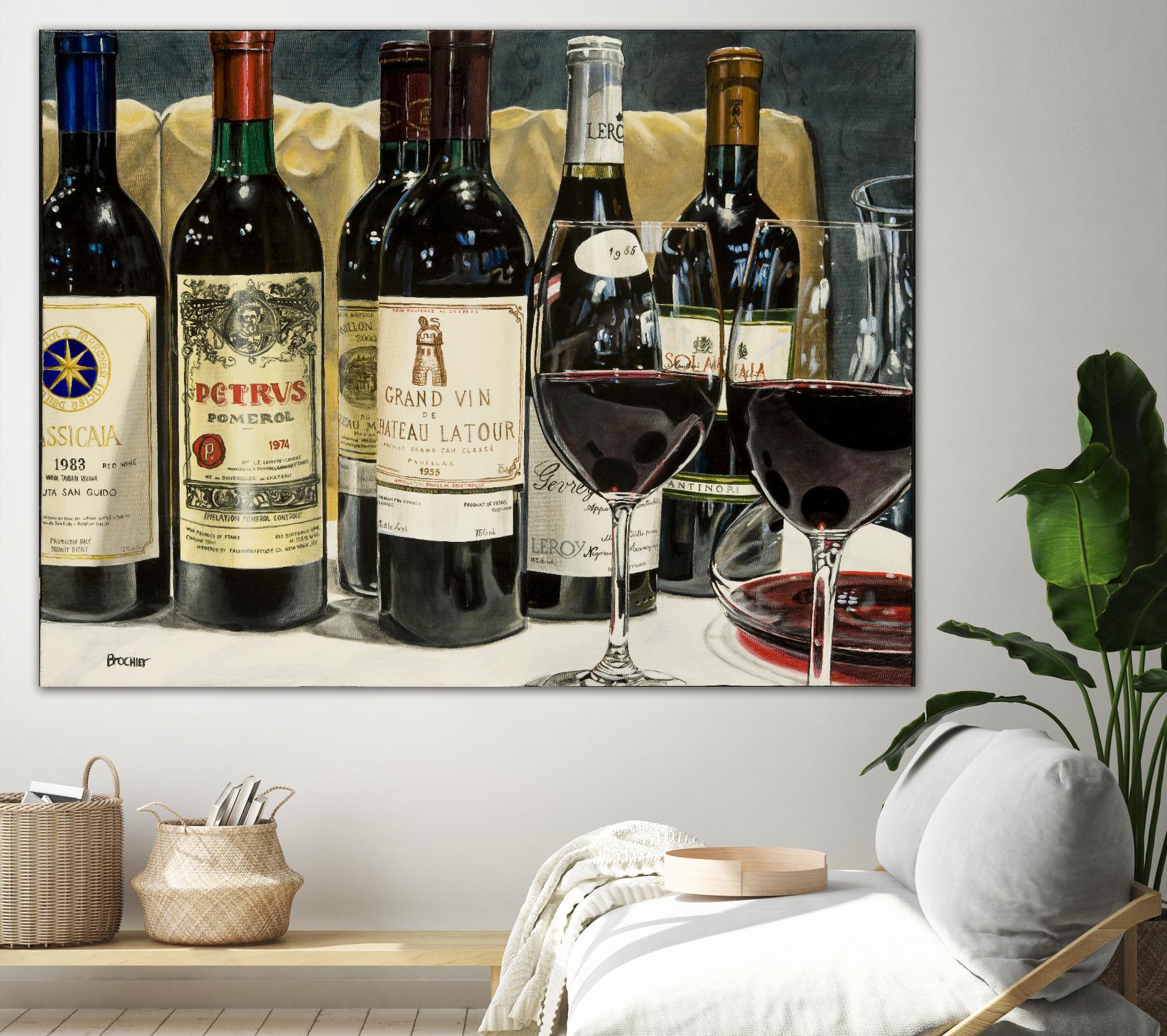 Les bonnes années by Marc Brochier on GIANT ART - beige still life artistes du québec