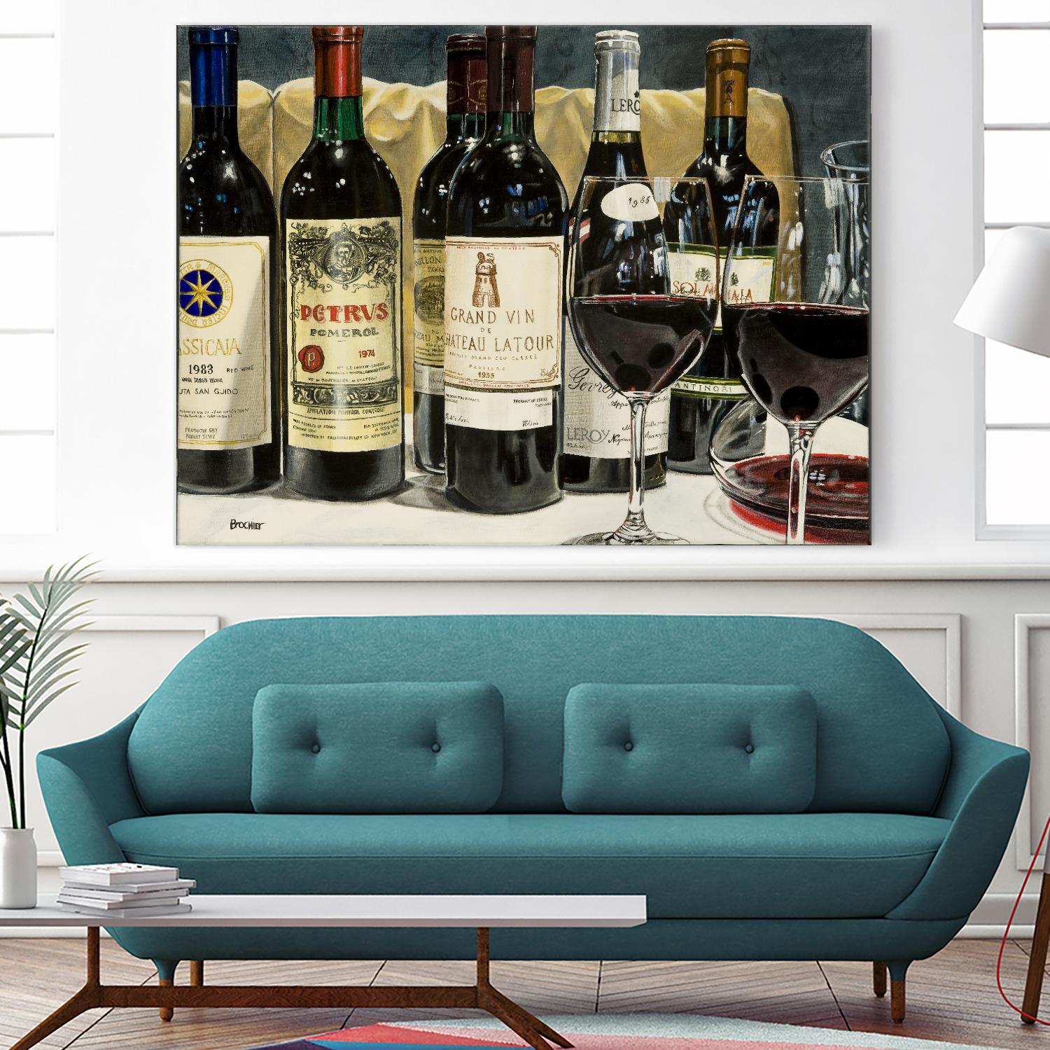 Les bonnes années by Marc Brochier on GIANT ART - beige still life artistes du québec