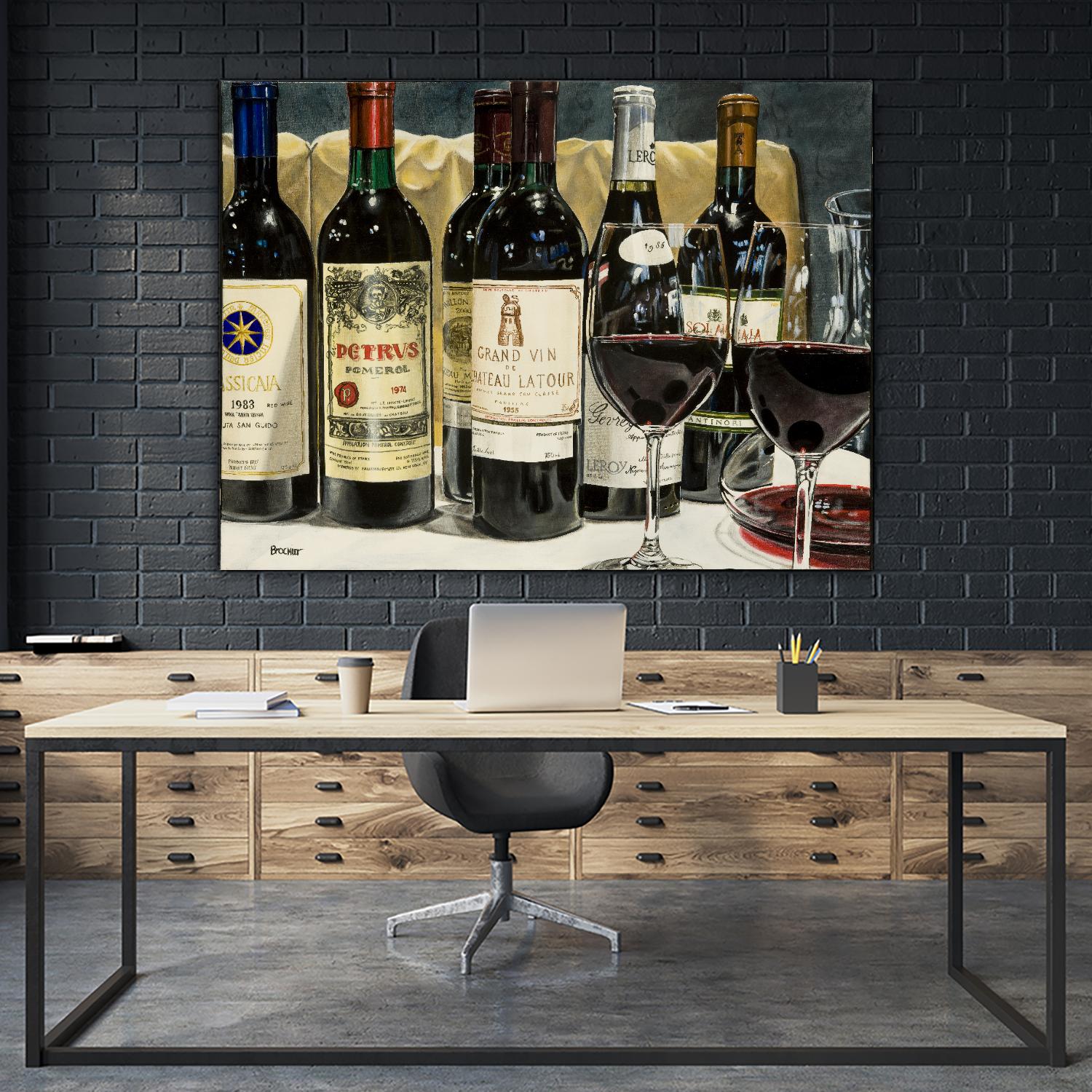 Les bonnes années by Marc Brochier on GIANT ART - beige still life artistes du québec