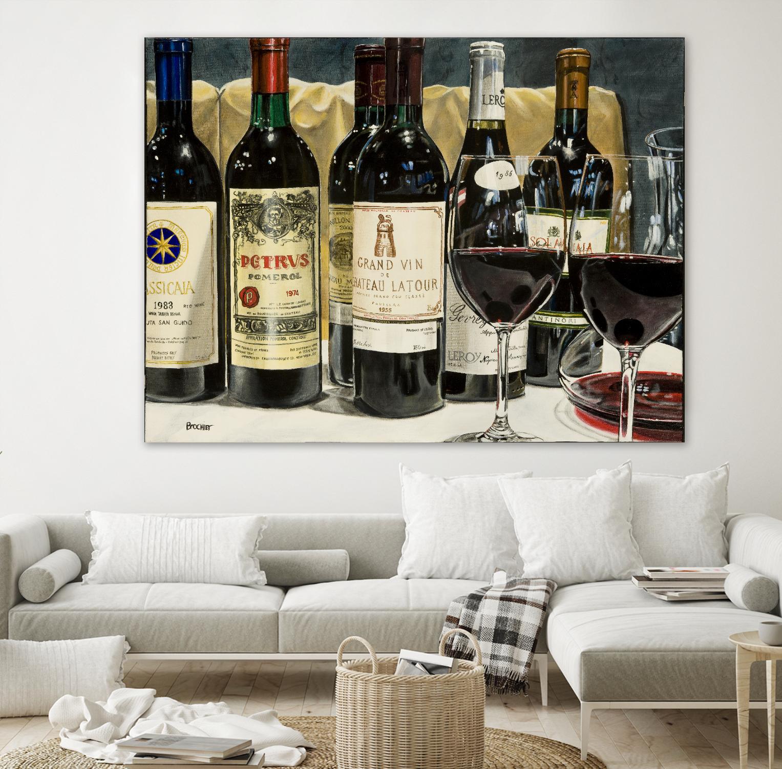 Les bonnes années by Marc Brochier on GIANT ART - beige still life artistes du québec