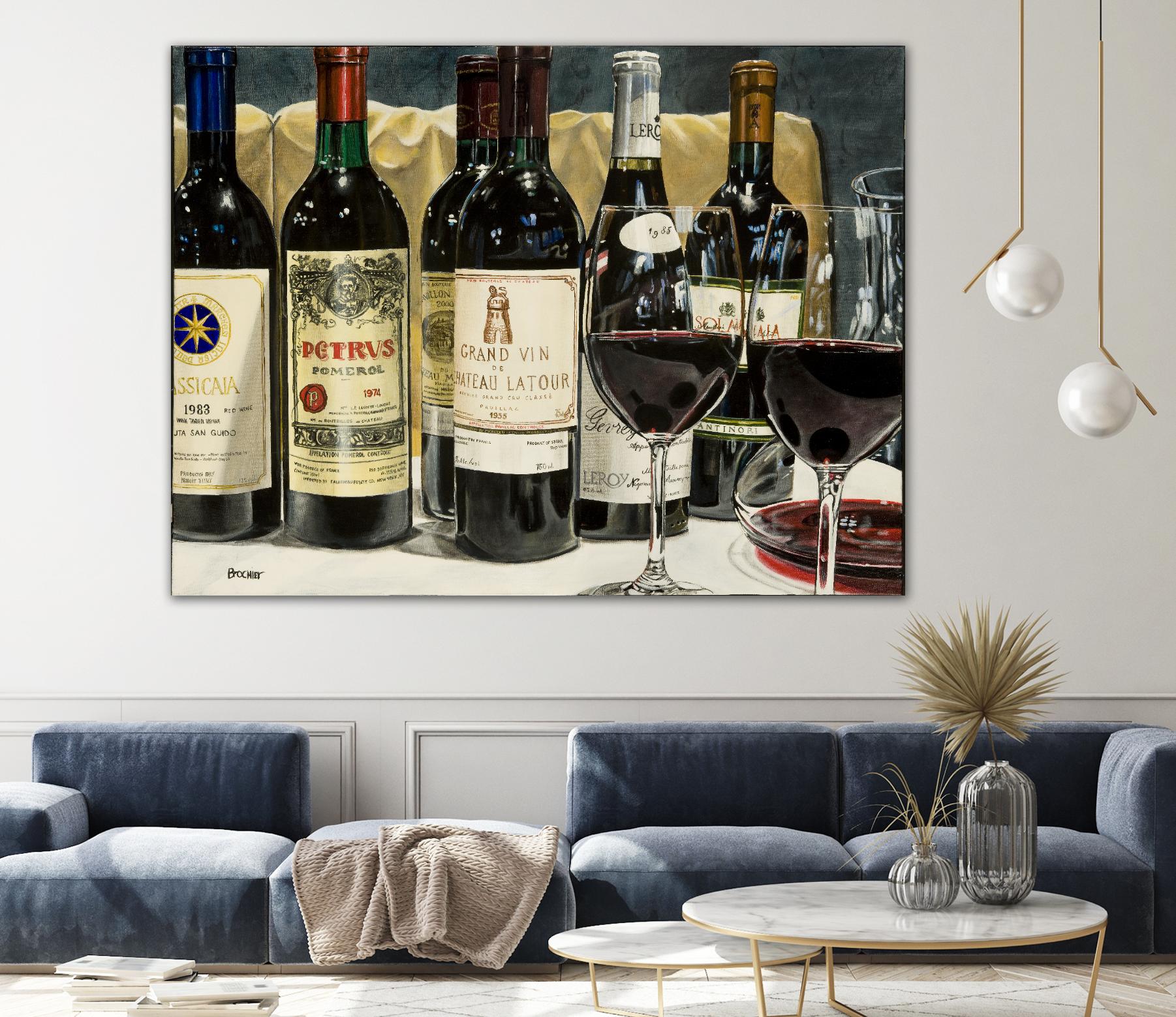 Les bonnes années by Marc Brochier on GIANT ART - beige still life artistes du québec