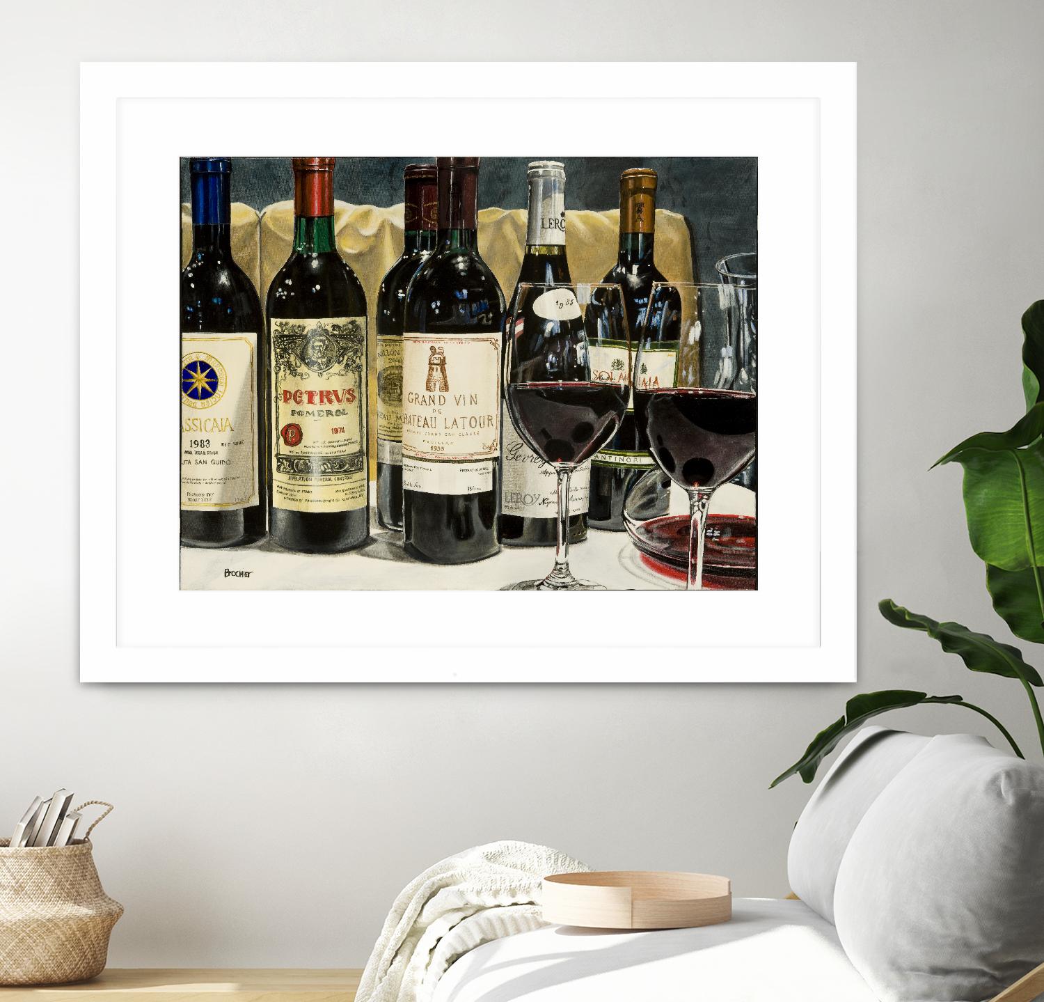 Les bonnes années by Marc Brochier on GIANT ART - beige still life artistes du québec