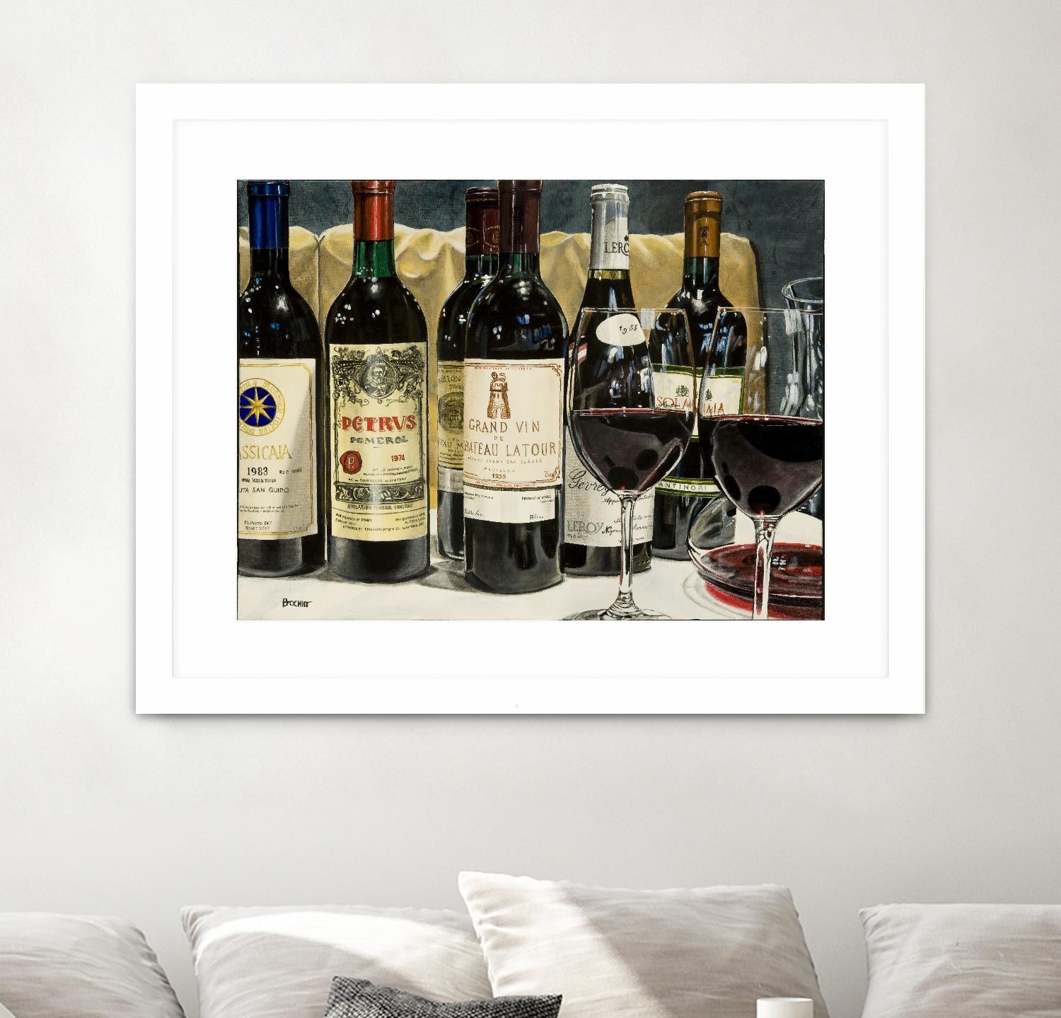 Les bonnes années by Marc Brochier on GIANT ART - beige still life artistes du québec