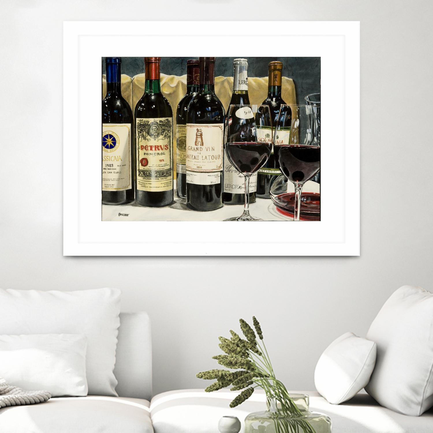 Les bonnes années by Marc Brochier on GIANT ART - beige still life artistes du québec