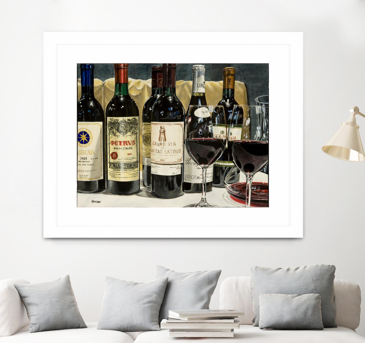 Les bonnes années by Marc Brochier on GIANT ART - beige still life artistes du québec