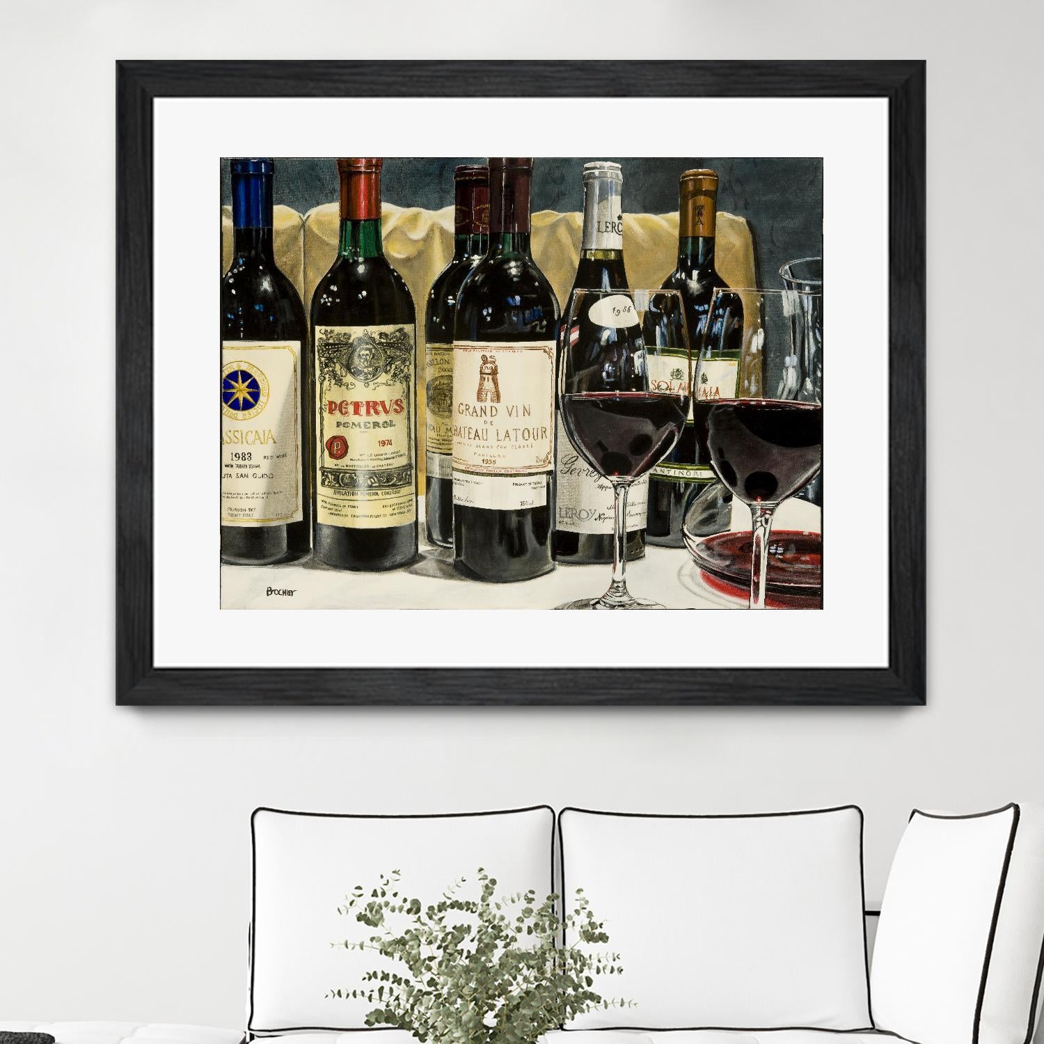 Les bonnes années by Marc Brochier on GIANT ART - beige still life artistes du québec