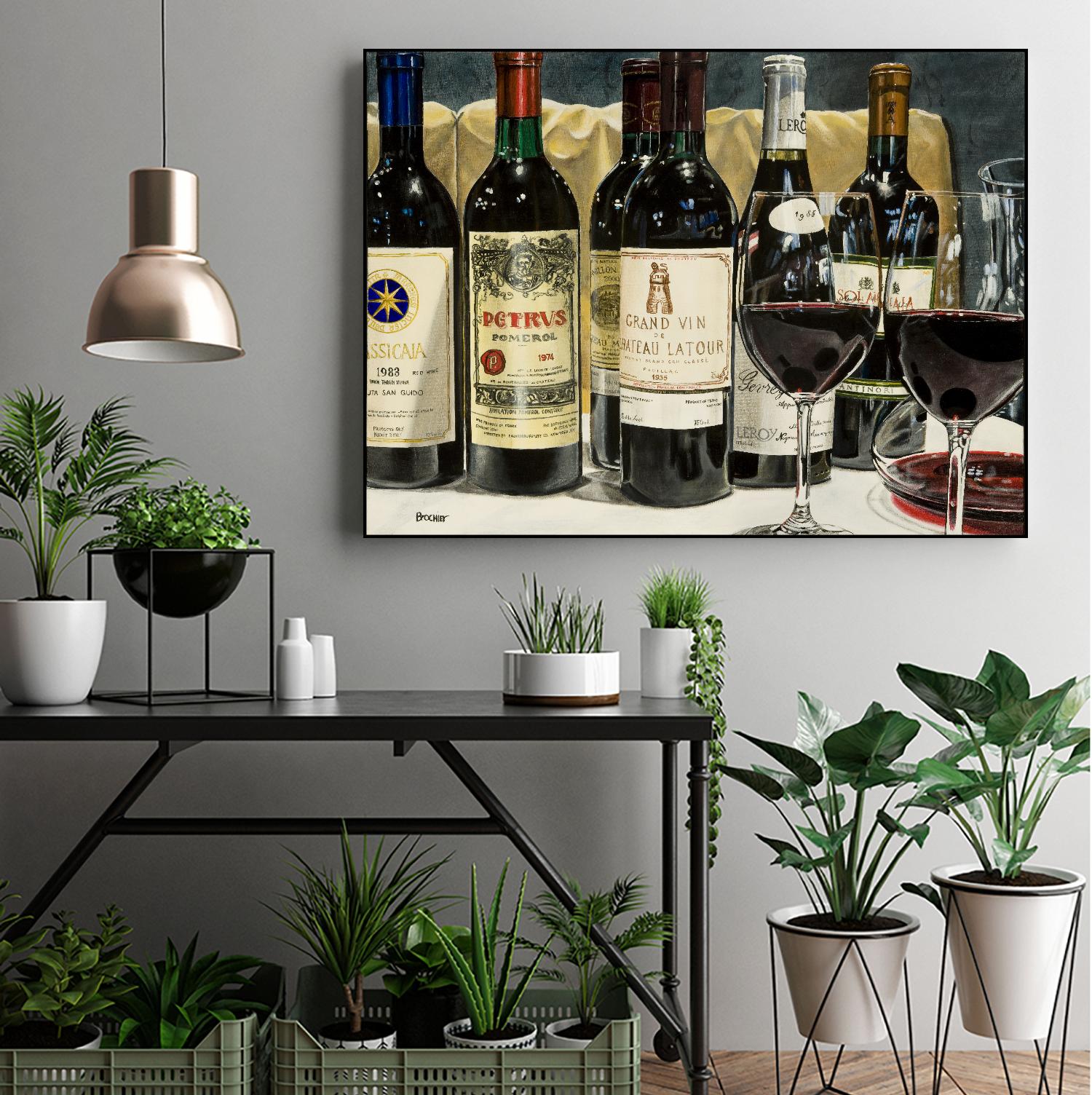 Les bonnes années by Marc Brochier on GIANT ART - beige still life artistes du québec