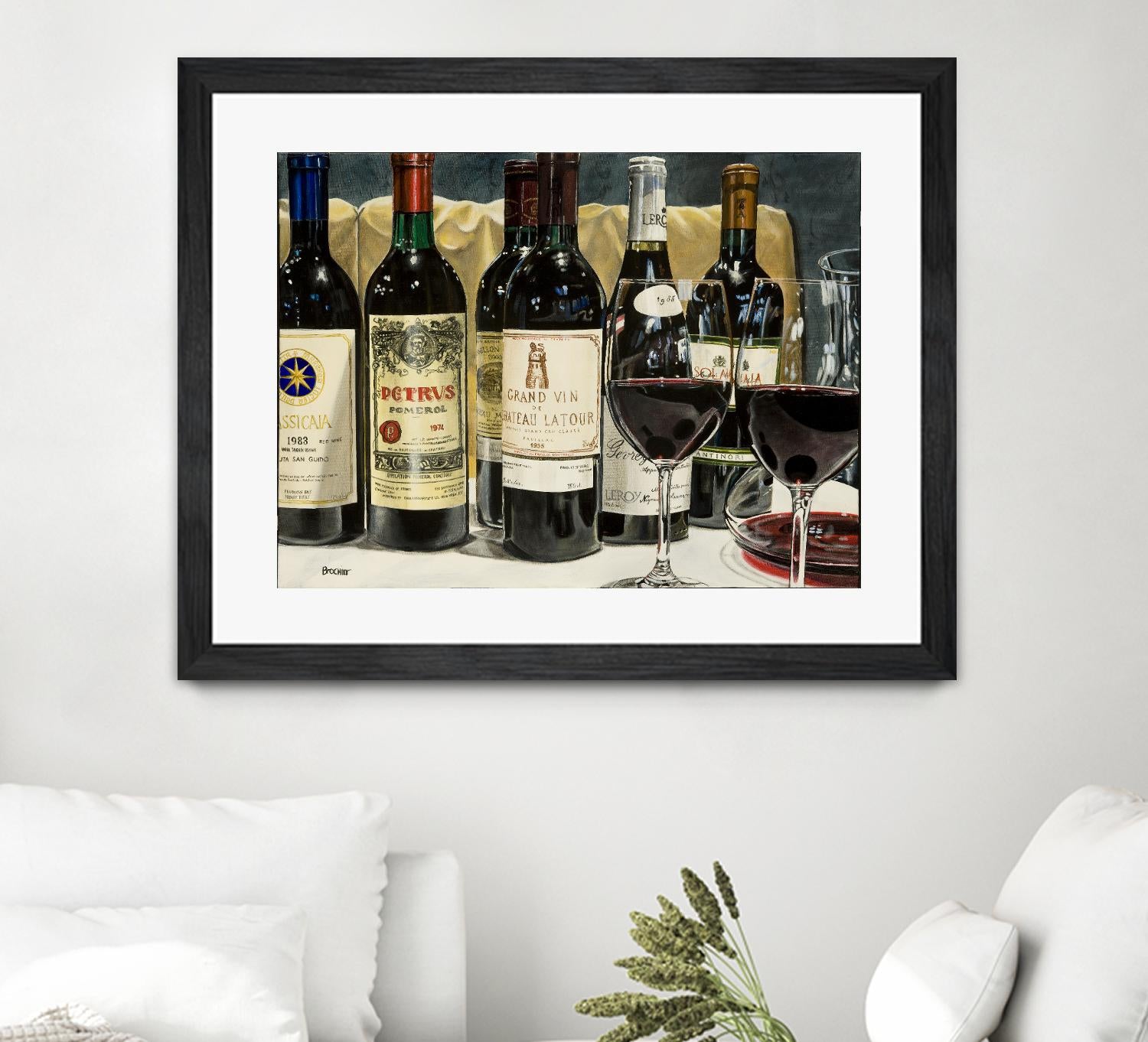 Les bonnes années by Marc Brochier on GIANT ART - beige still life artistes du québec