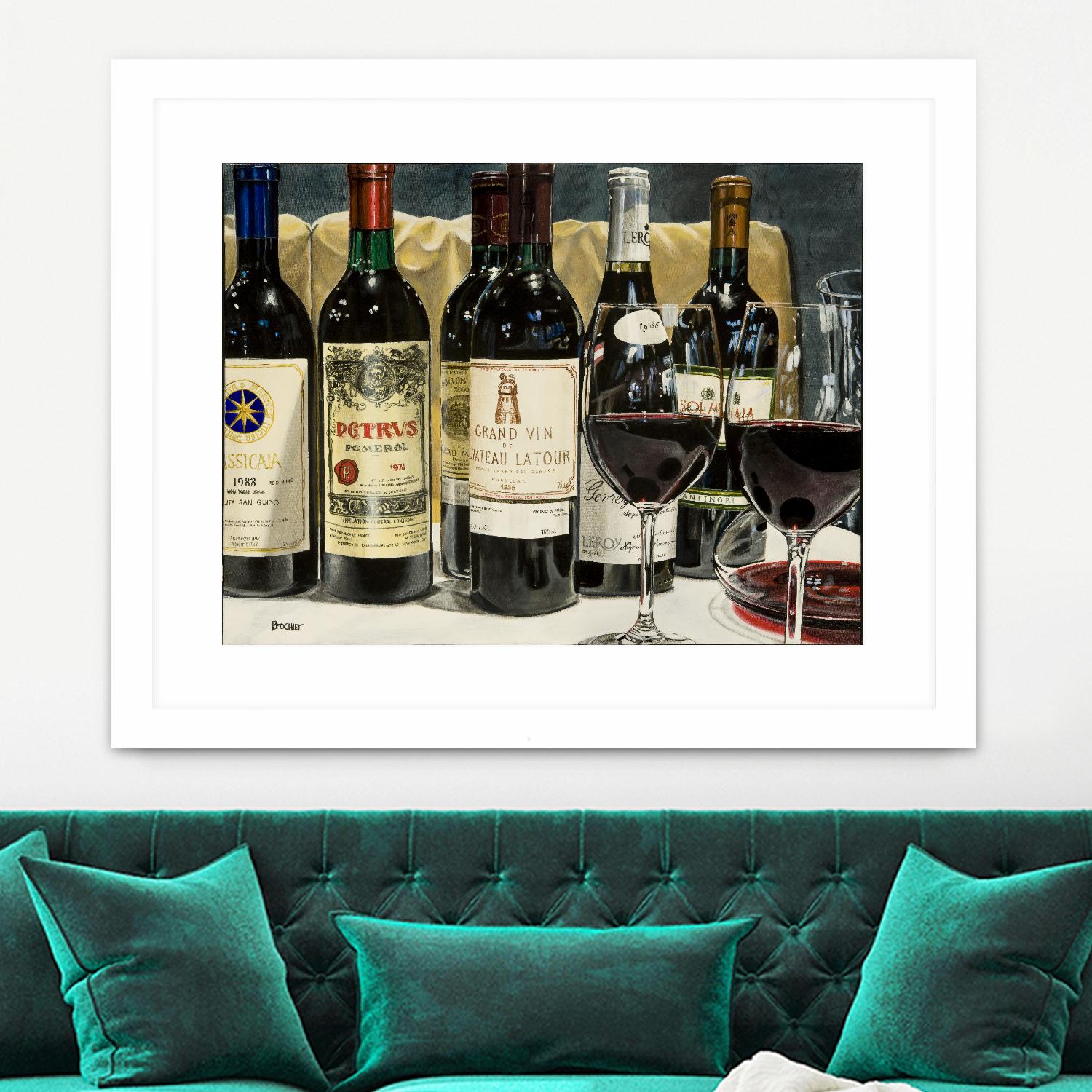 Les bonnes années by Marc Brochier on GIANT ART - beige still life artistes du québec