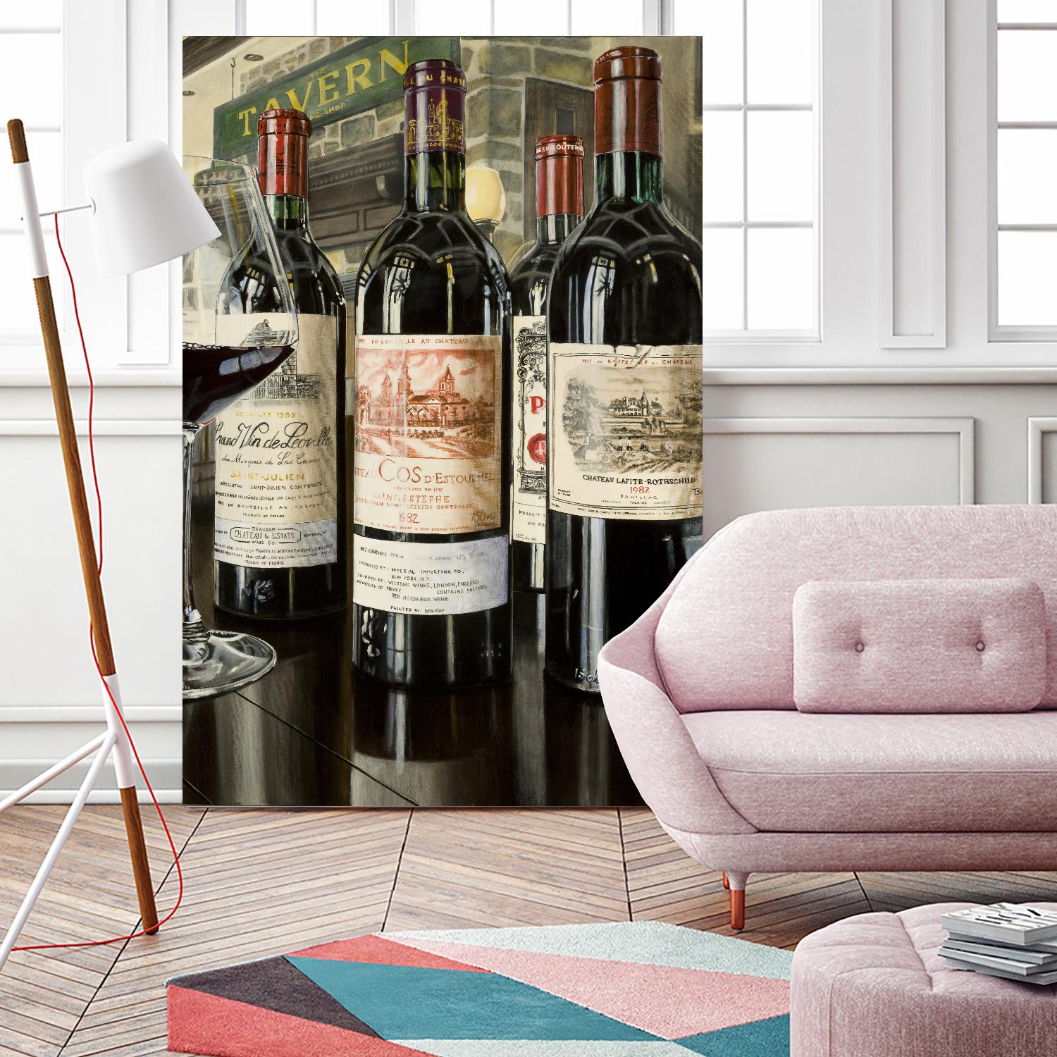 The Tavern... La grande classe by Marc Brochier on GIANT ART - beige still life alcool