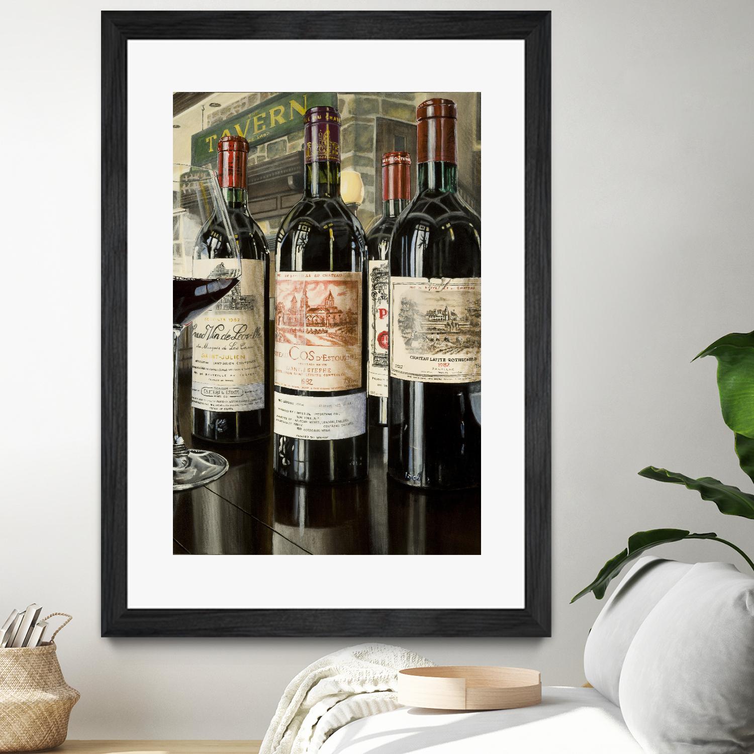 The Tavern... La grande classe by Marc Brochier on GIANT ART - beige still life alcool