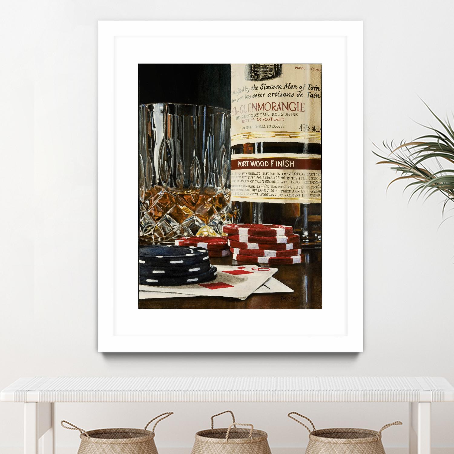 Scotch a l'apéro by Marc Brochier on GIANT ART - red still life artistes du québec