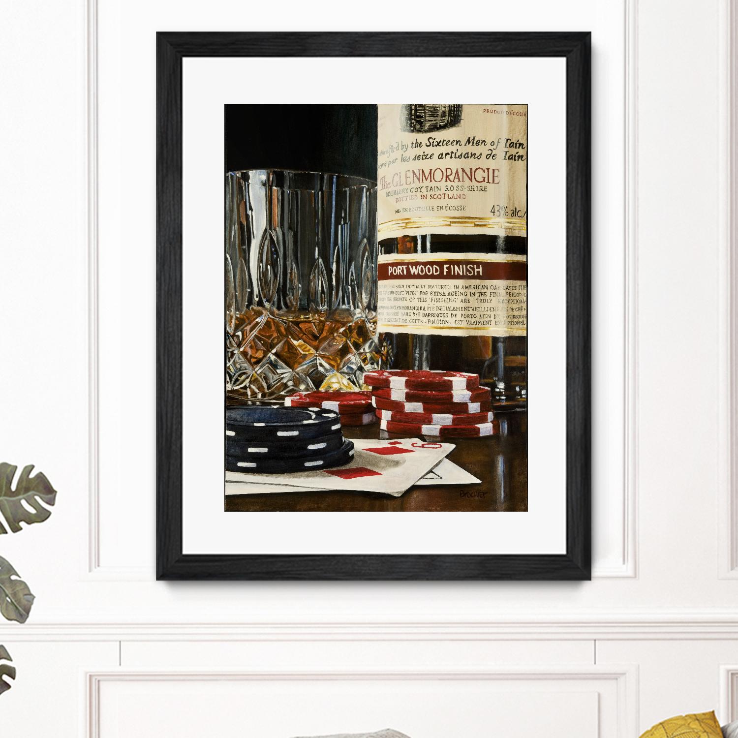 Scotch a l'apéro by Marc Brochier on GIANT ART - red still life artistes du québec