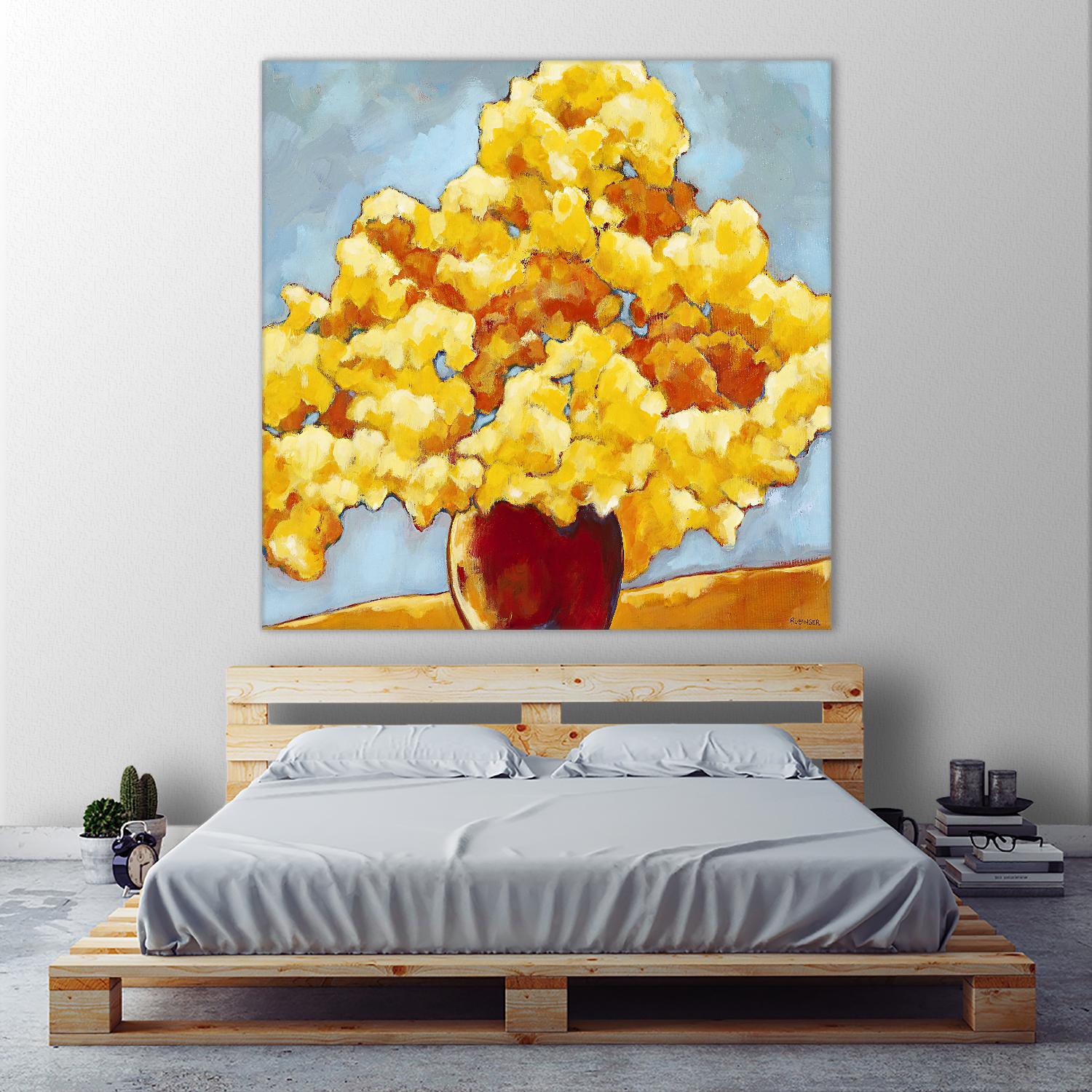 Golden Glory by Bram Rubinger on GIANT ART - orange flowers bouquet