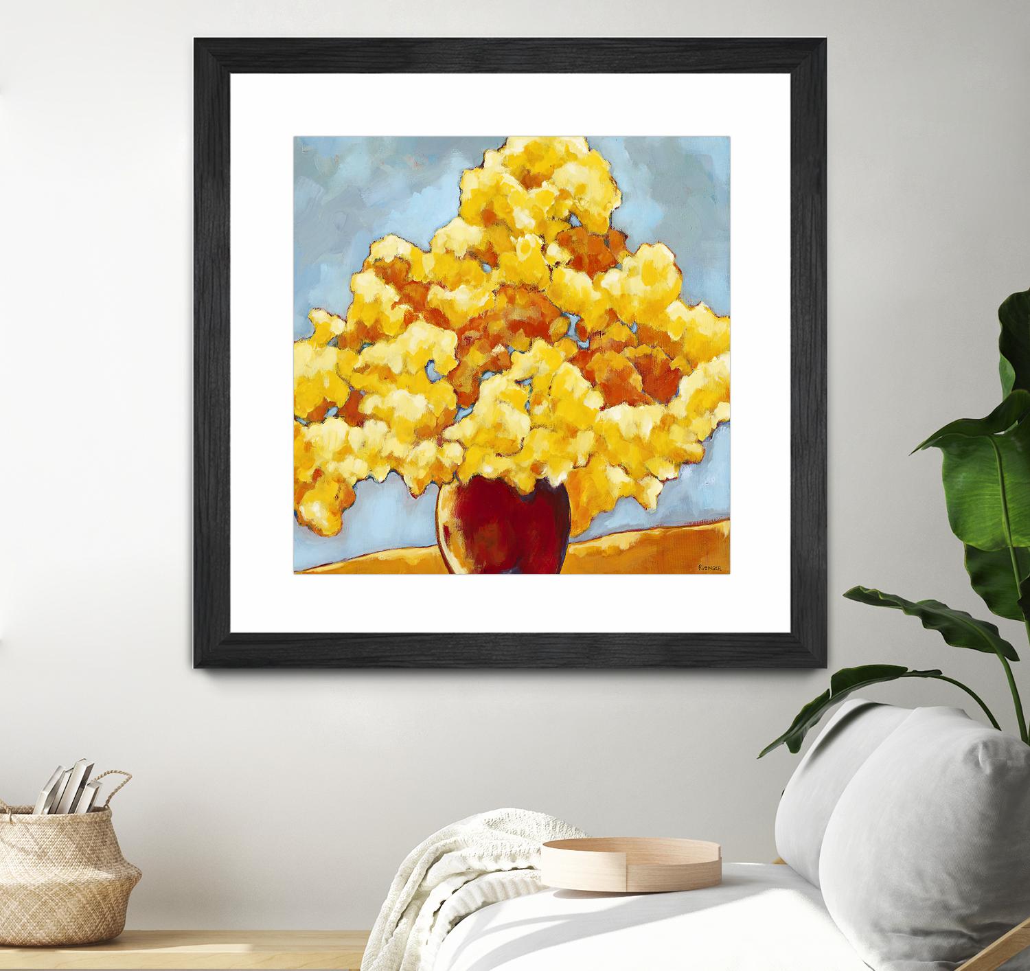 Golden Glory by Bram Rubinger on GIANT ART - orange flowers bouquet