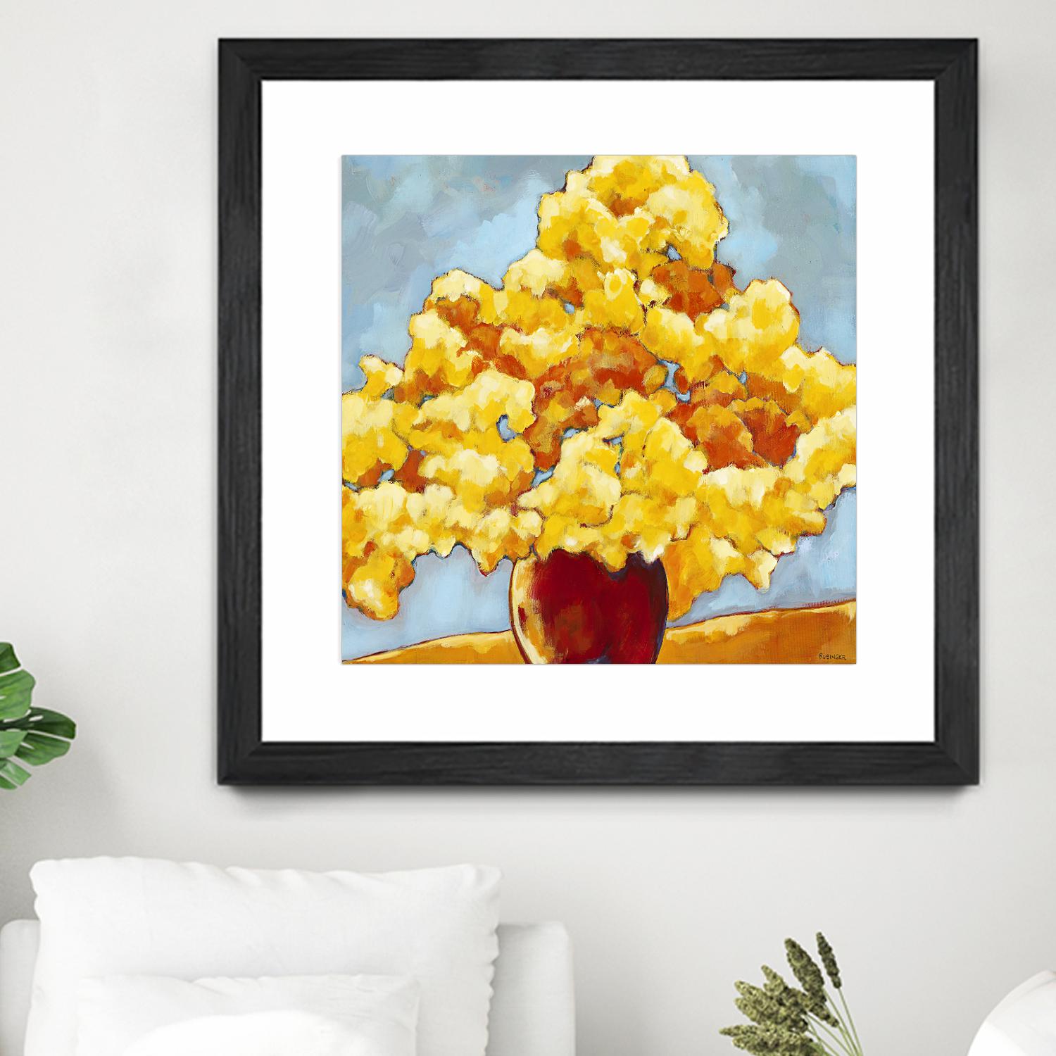 Golden Glory by Bram Rubinger on GIANT ART - orange flowers bouquet
