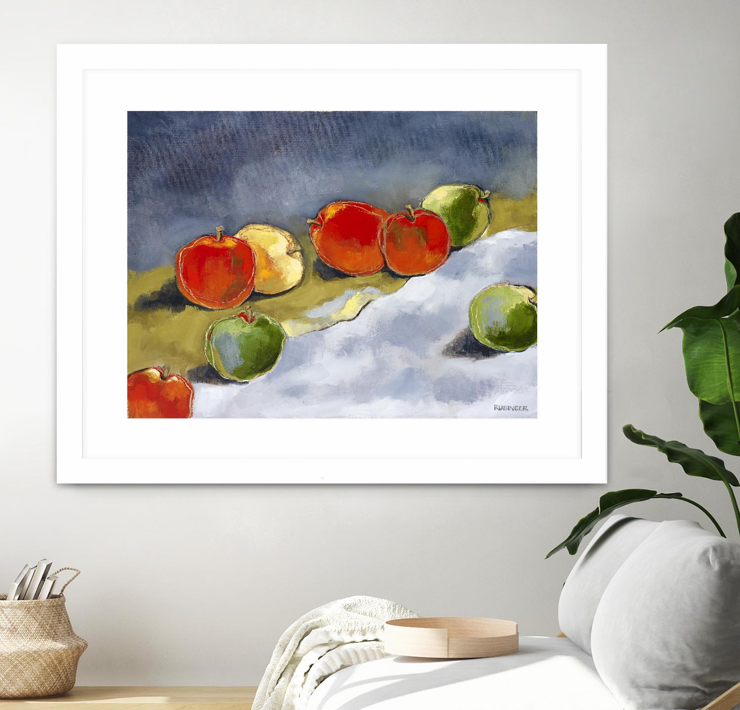 Random Apples by Bram Rubinger on GIANT ART - red still life quebec artists