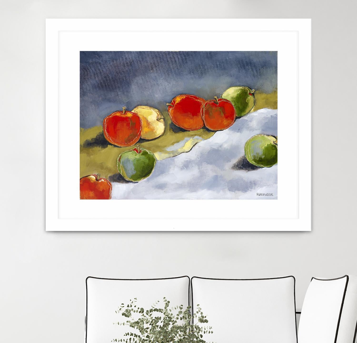 Random Apples by Bram Rubinger on GIANT ART - red still life quebec artists