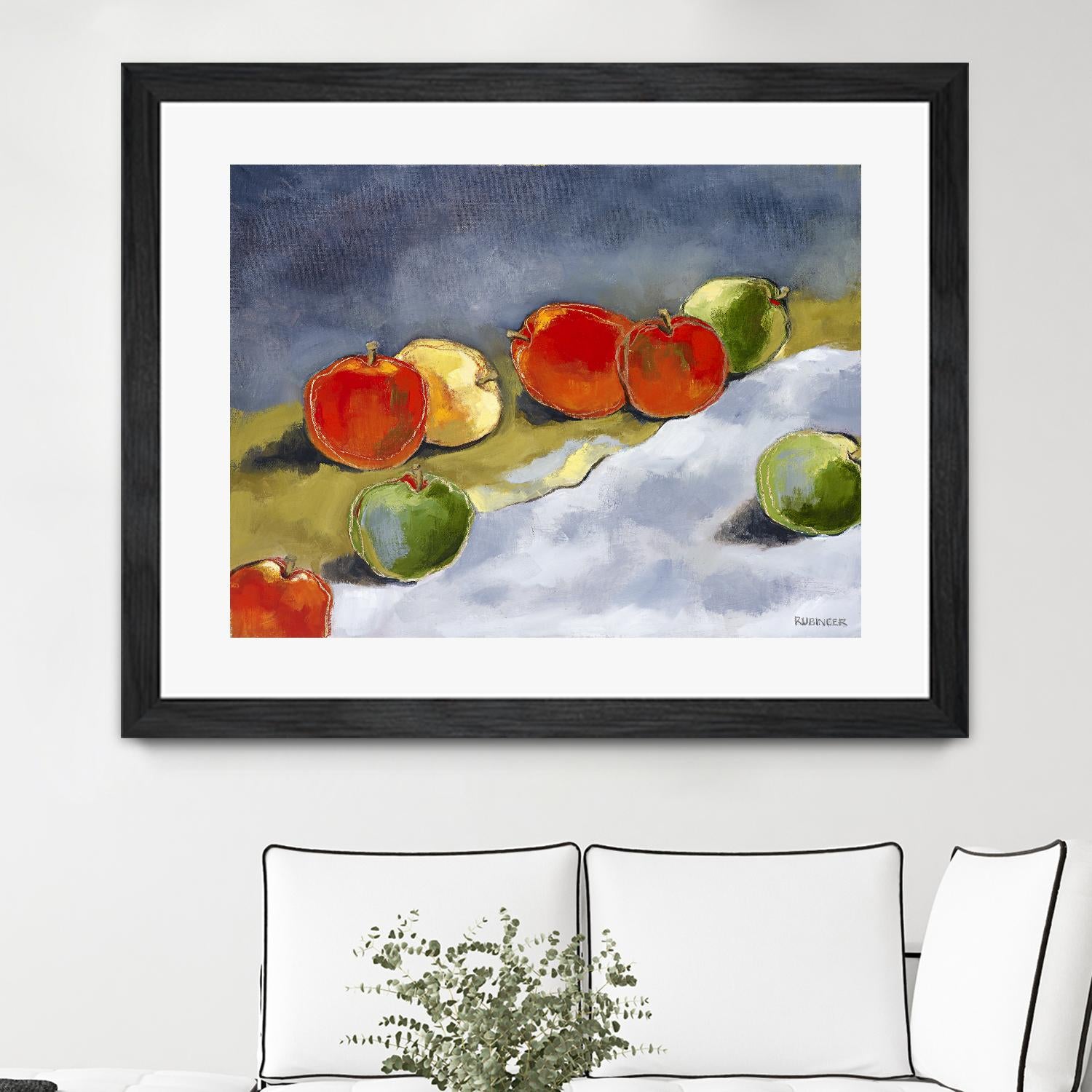 Random Apples by Bram Rubinger on GIANT ART - red still life quebec artists