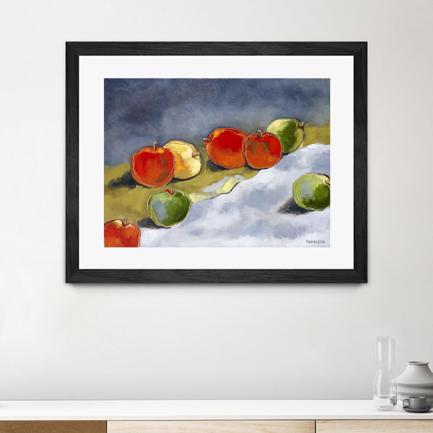 Random Apples by Bram Rubinger on GIANT ART - red still life quebec artists