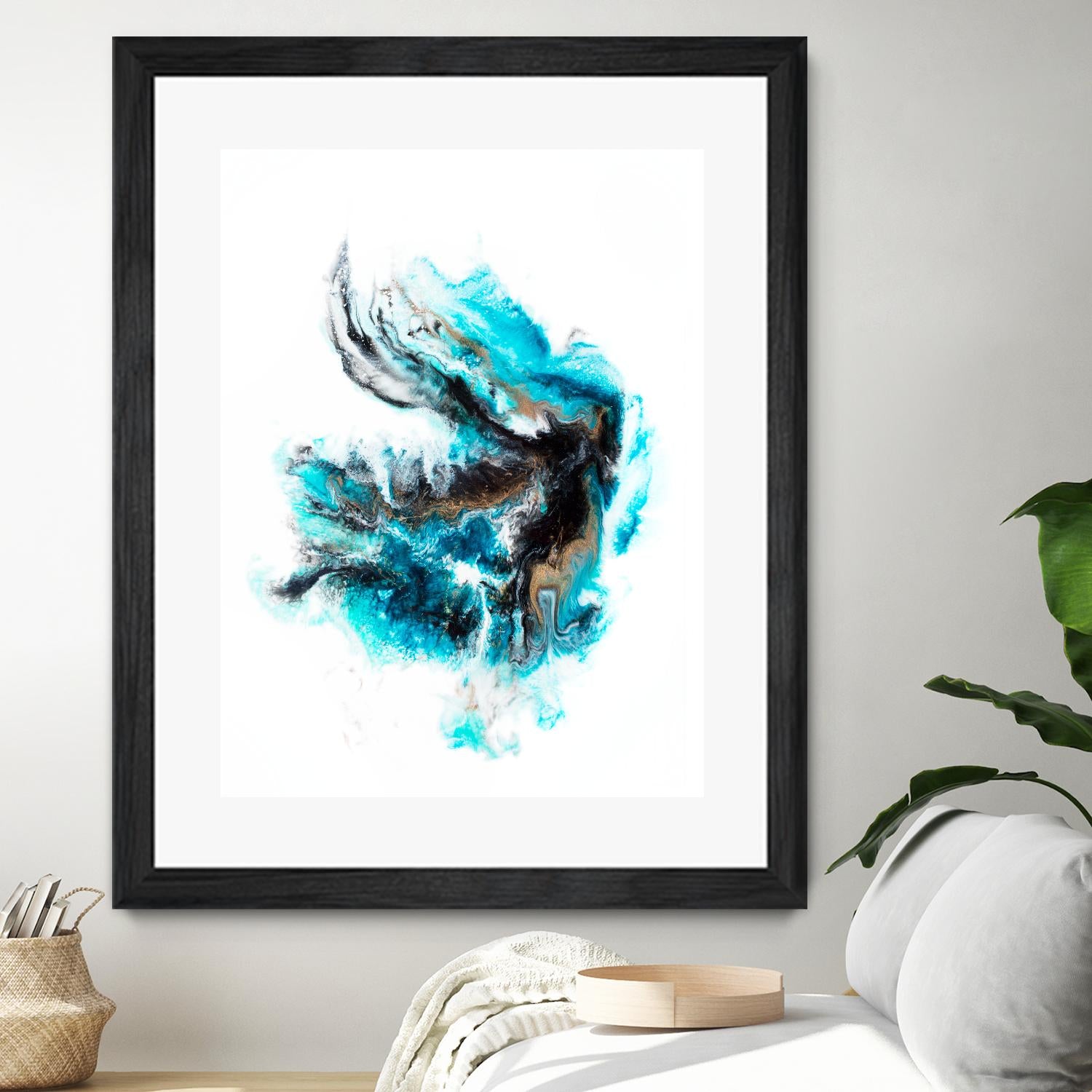 Acropora by Alyson Mccrink on GIANT ART - blue abstract