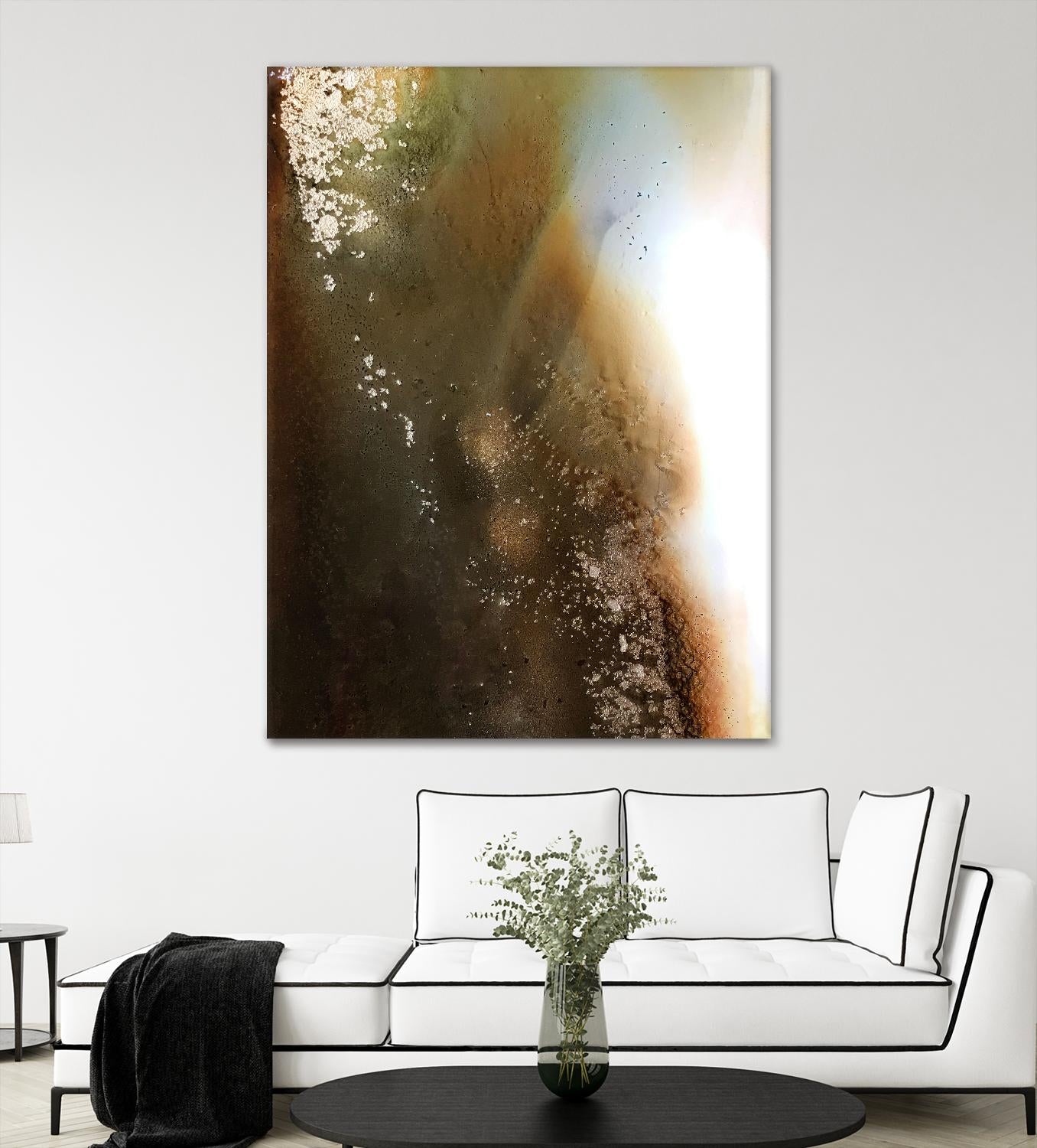 Agate by Alyson Mccrink on GIANT ART - gold abstract