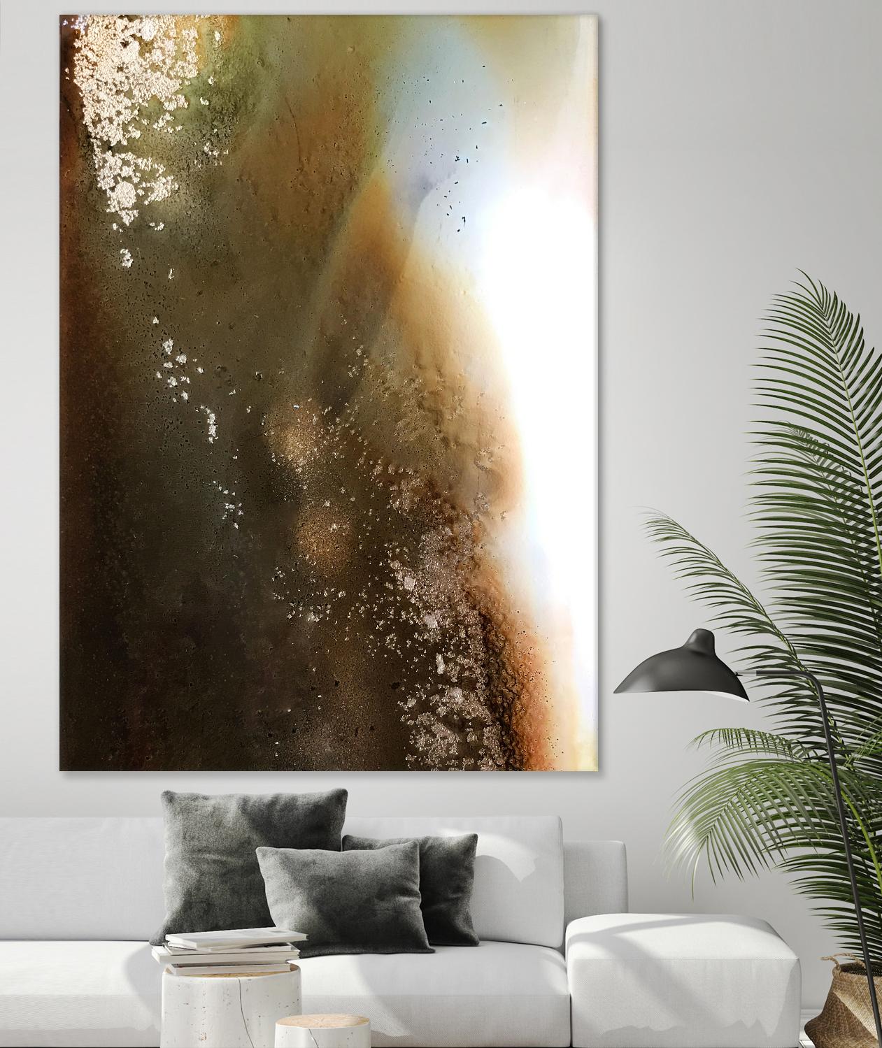Agate by Alyson Mccrink on GIANT ART - gold abstract