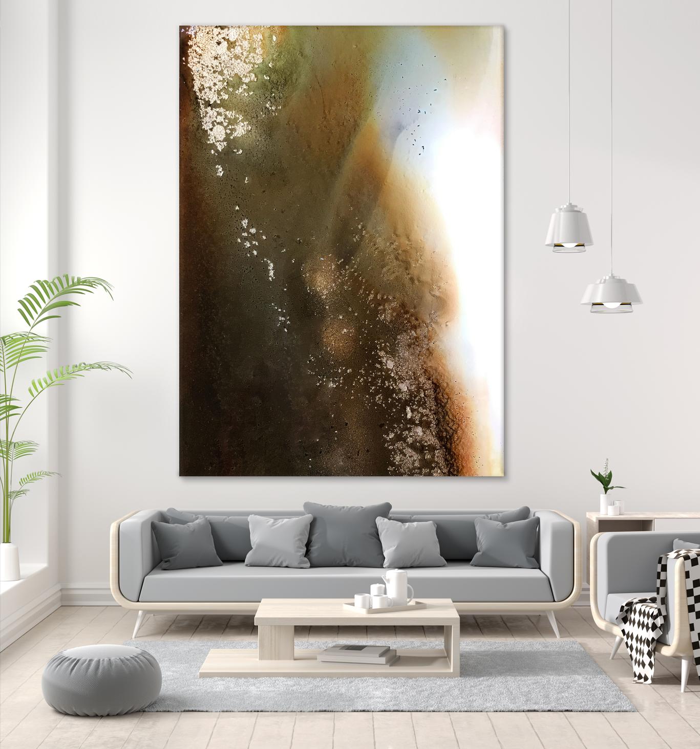 Agate by Alyson Mccrink on GIANT ART - gold abstract