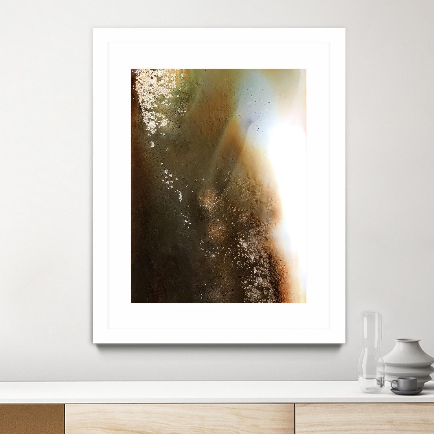 Agate by Alyson Mccrink on GIANT ART - gold abstract