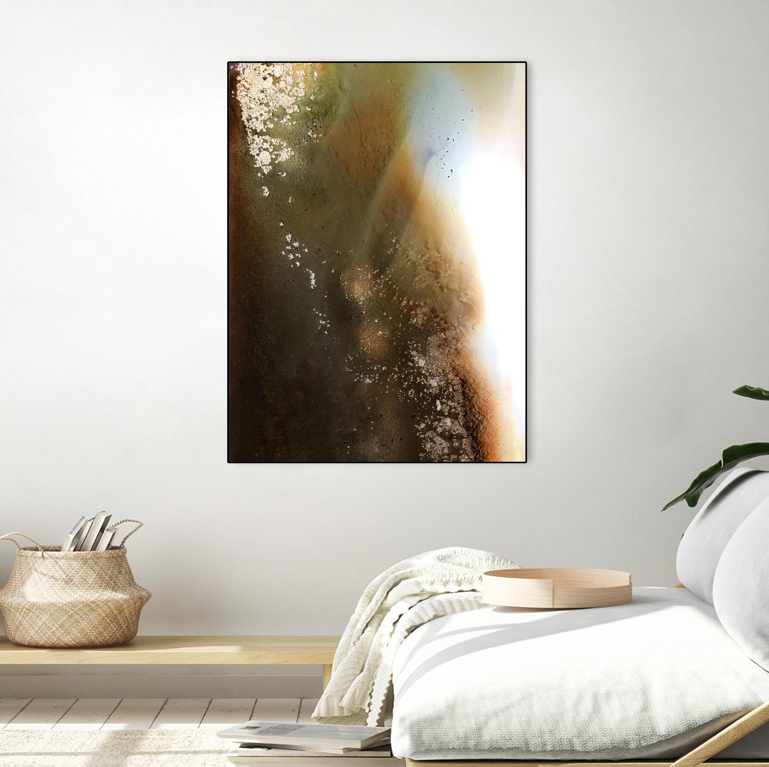 Agate by Alyson Mccrink on GIANT ART - gold abstract